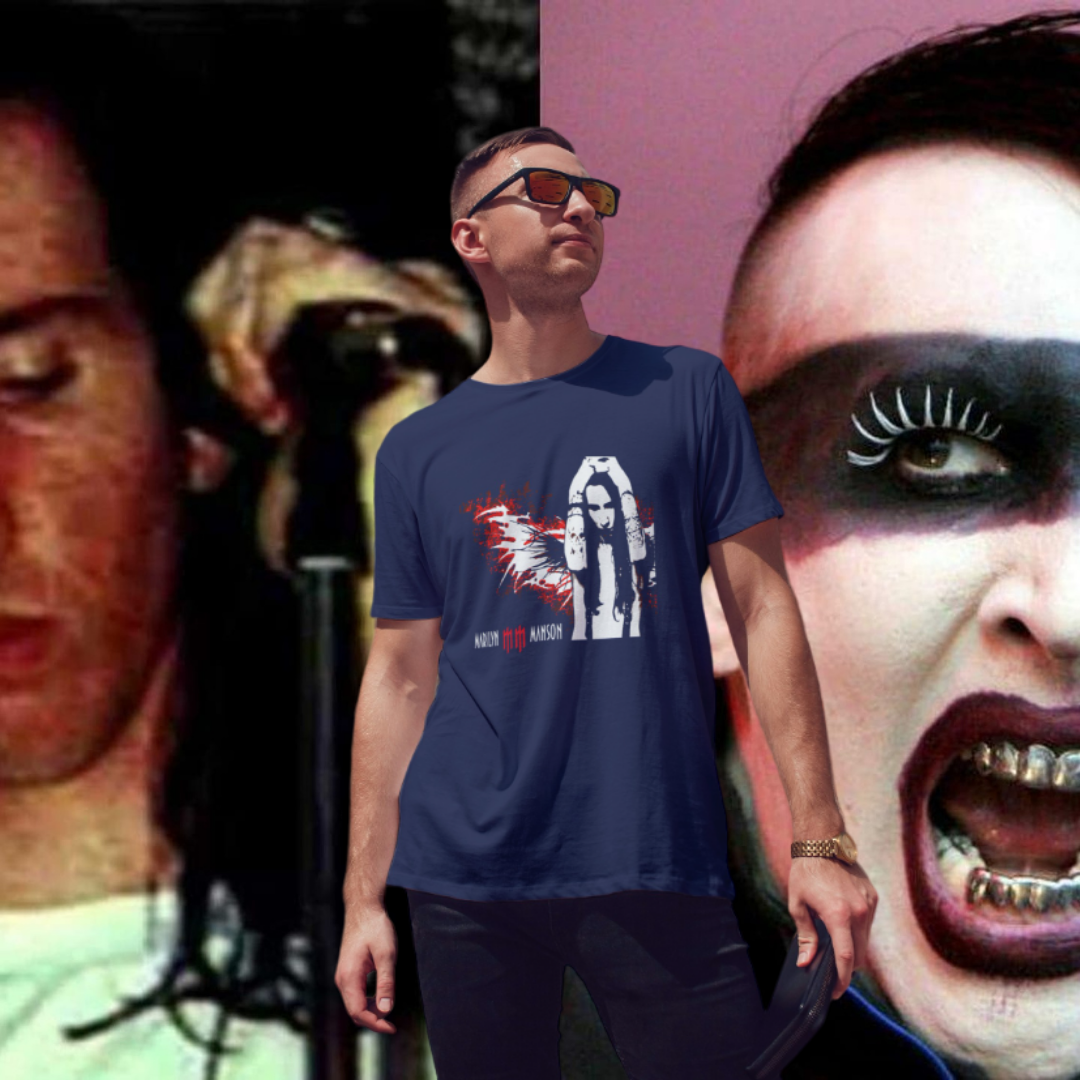 Nome do produto: Marilyn Manson 01 Unissex