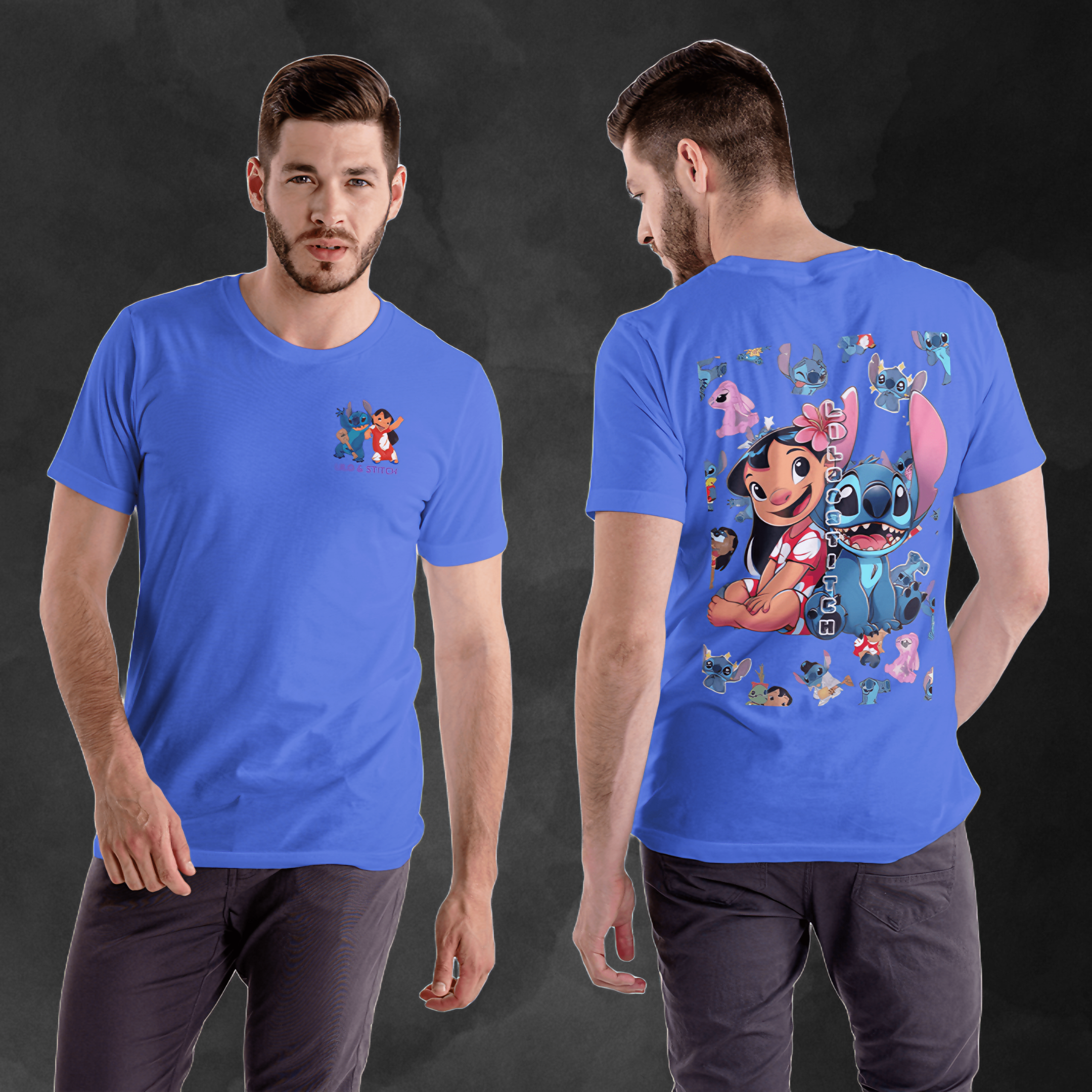Nome do produto: T-shirt Premium Lilo & Stitch