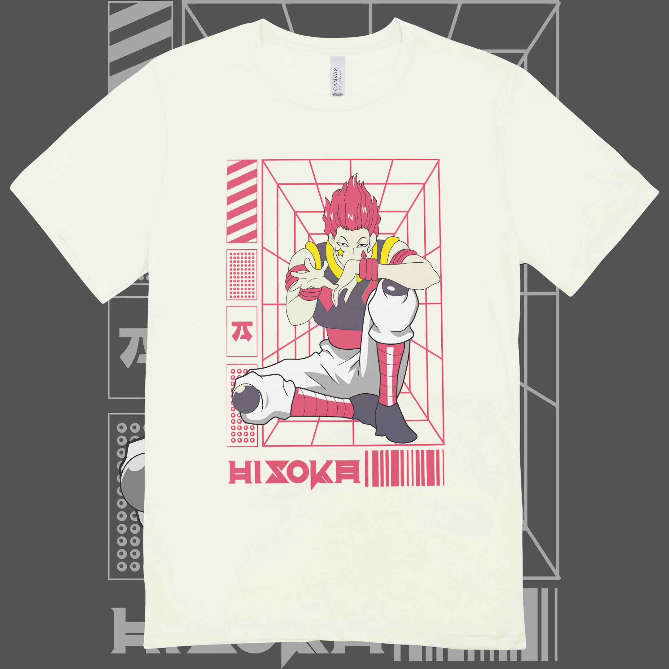Nome do produto: T-shirt Unissex HunterxHunter Hisoka