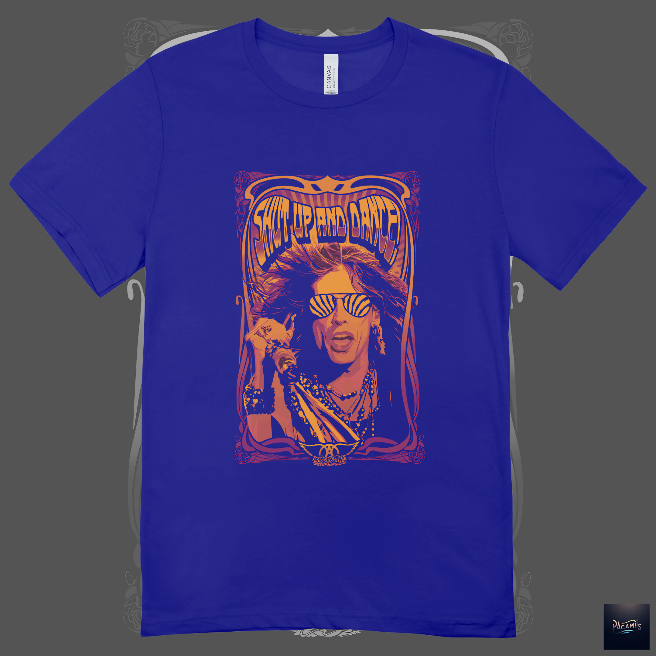 Nome do produto: T-shirt Unissex Aerosmith Shut up