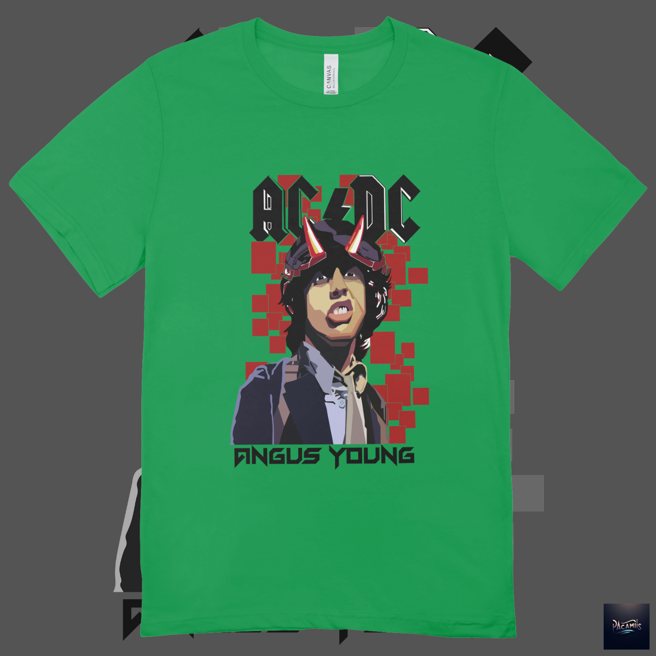 Nome do produto: T-shirt Unissex AC/DC Angus Young