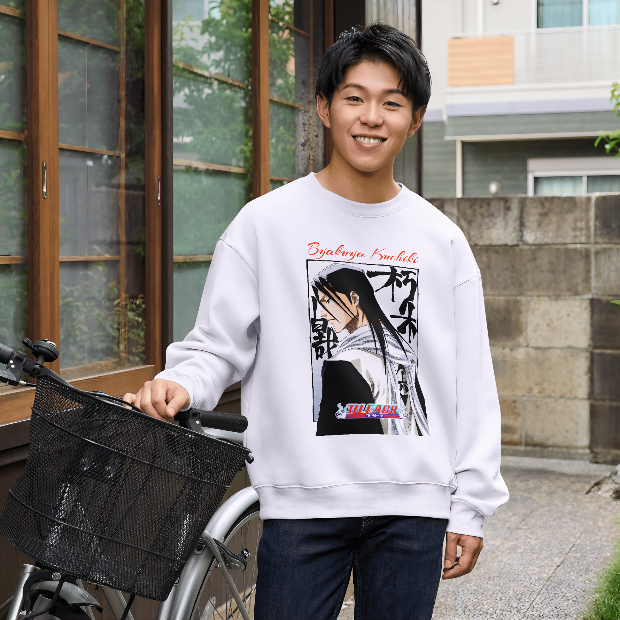 Nome do produto: Moletom Fechado Bleach Byakuya Kuchiki