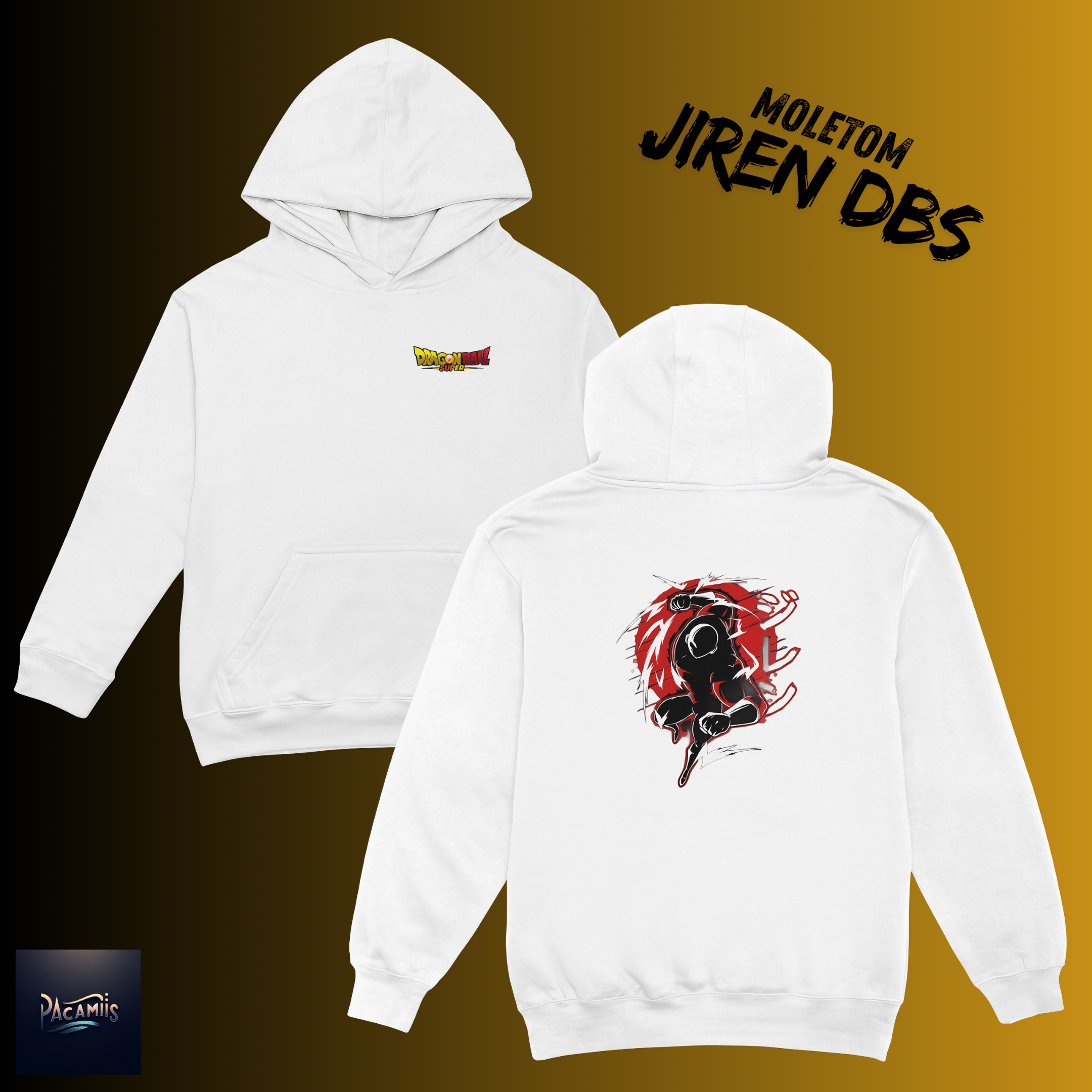 Nome do produto: Moletom Premium Canguru Jiren DBS