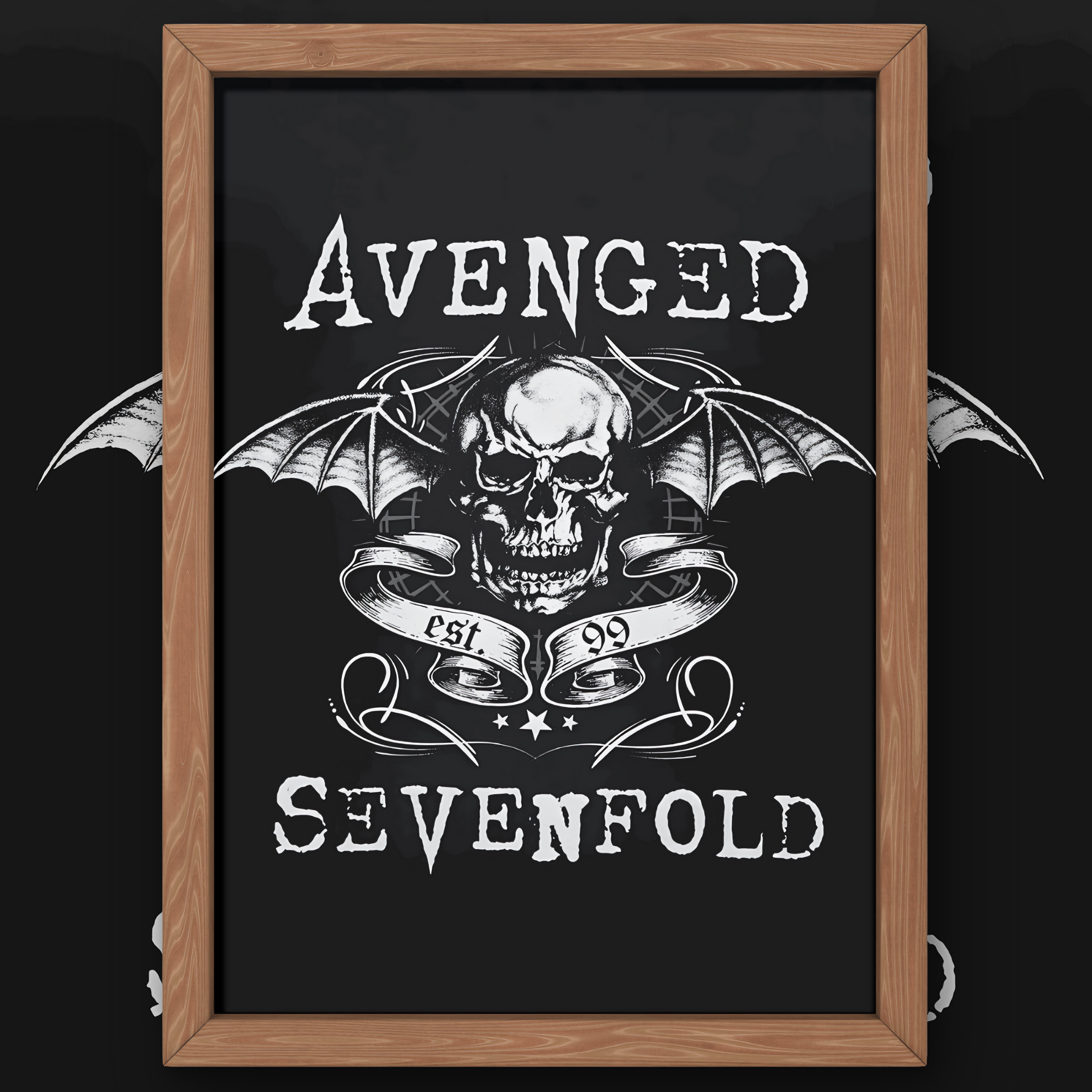 Nome do produto: Poster Avenged Sevenfold