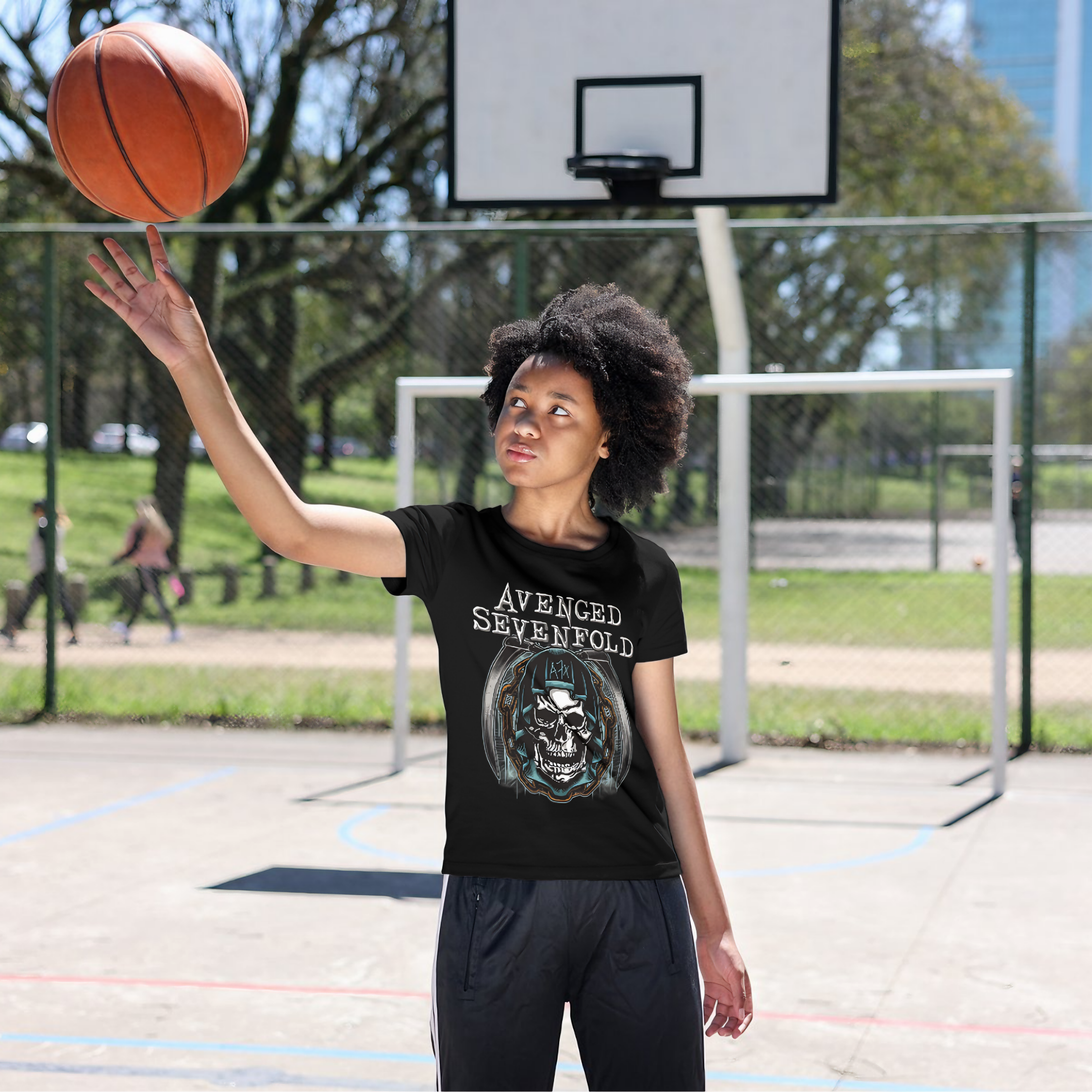 Nome do produto: T-shirt Feminino Avenged Sevenfold A7x