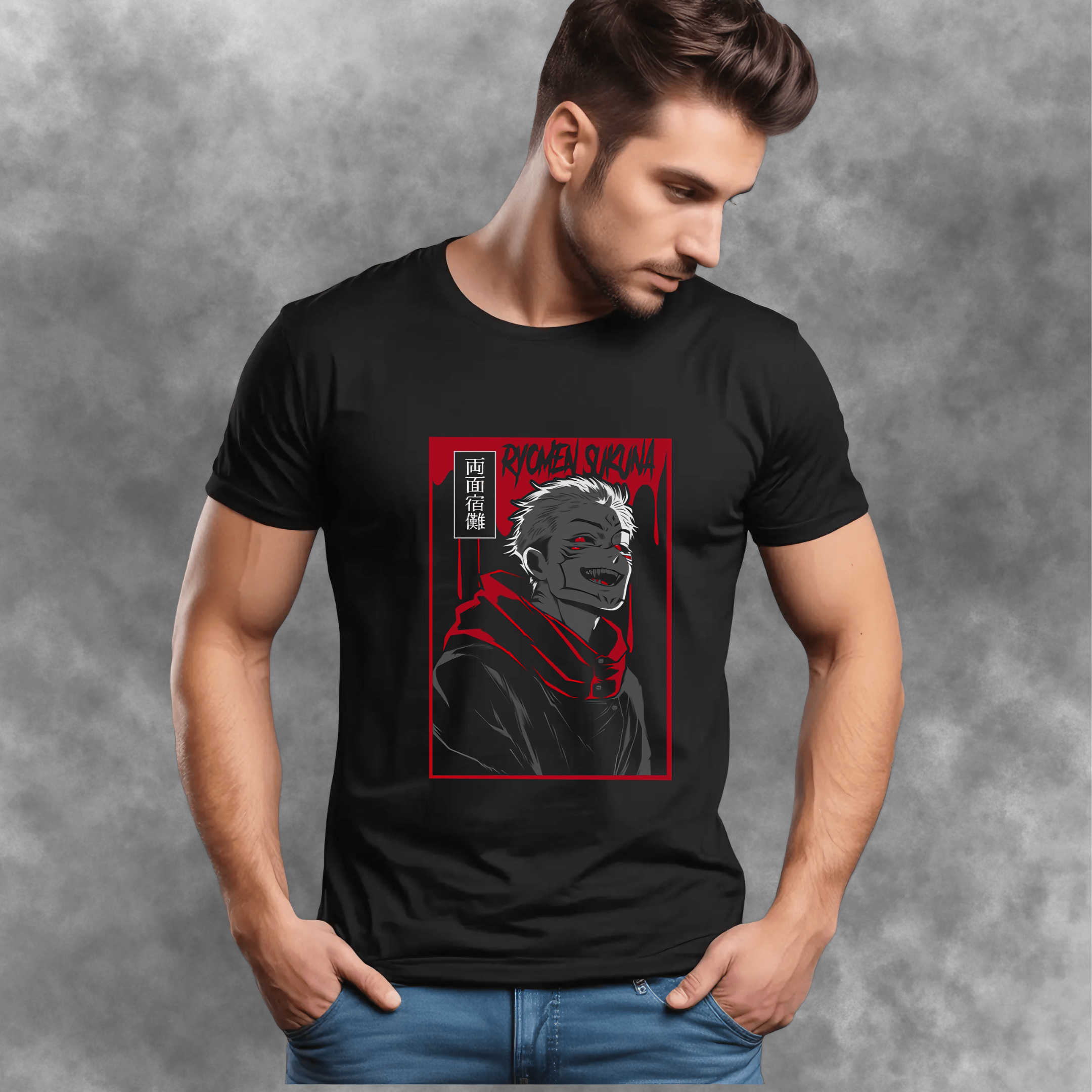 Nome do produto: T-shirt Premium Ryomen Sukuna JJK