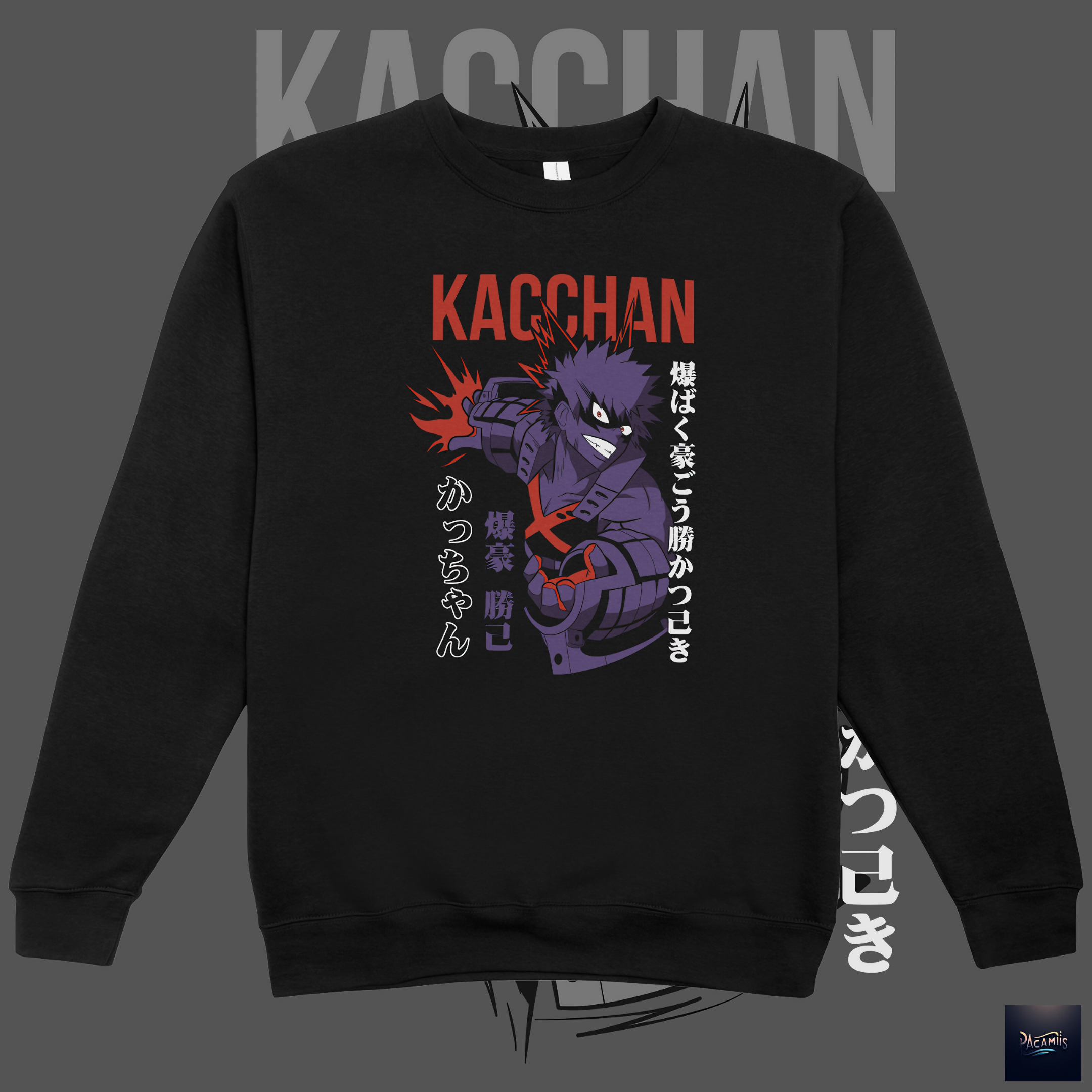 Nome do produto: Moletom Fechado My Hero Kacchan