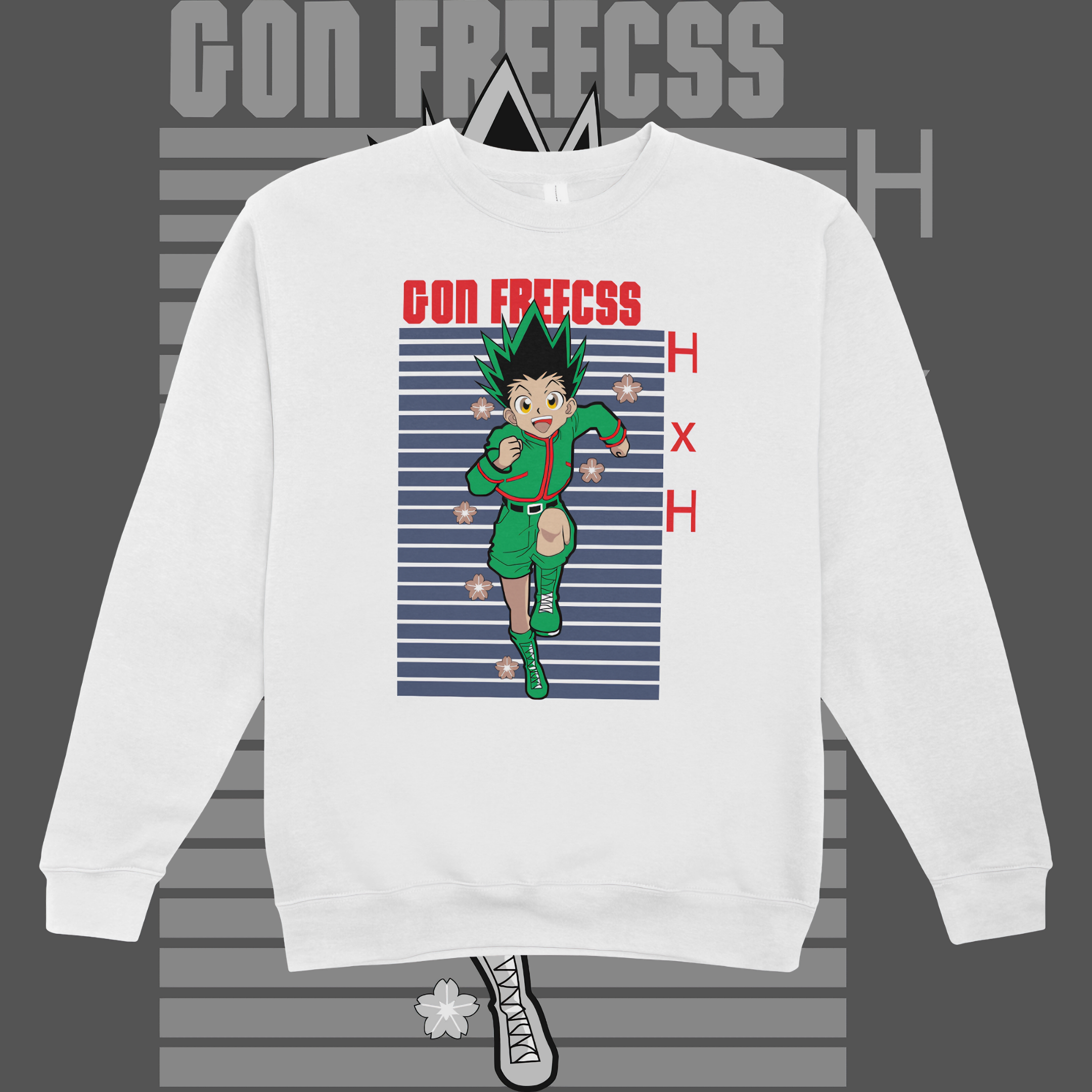 Nome do produto: Moletom Fechado HxH Gon Freecss