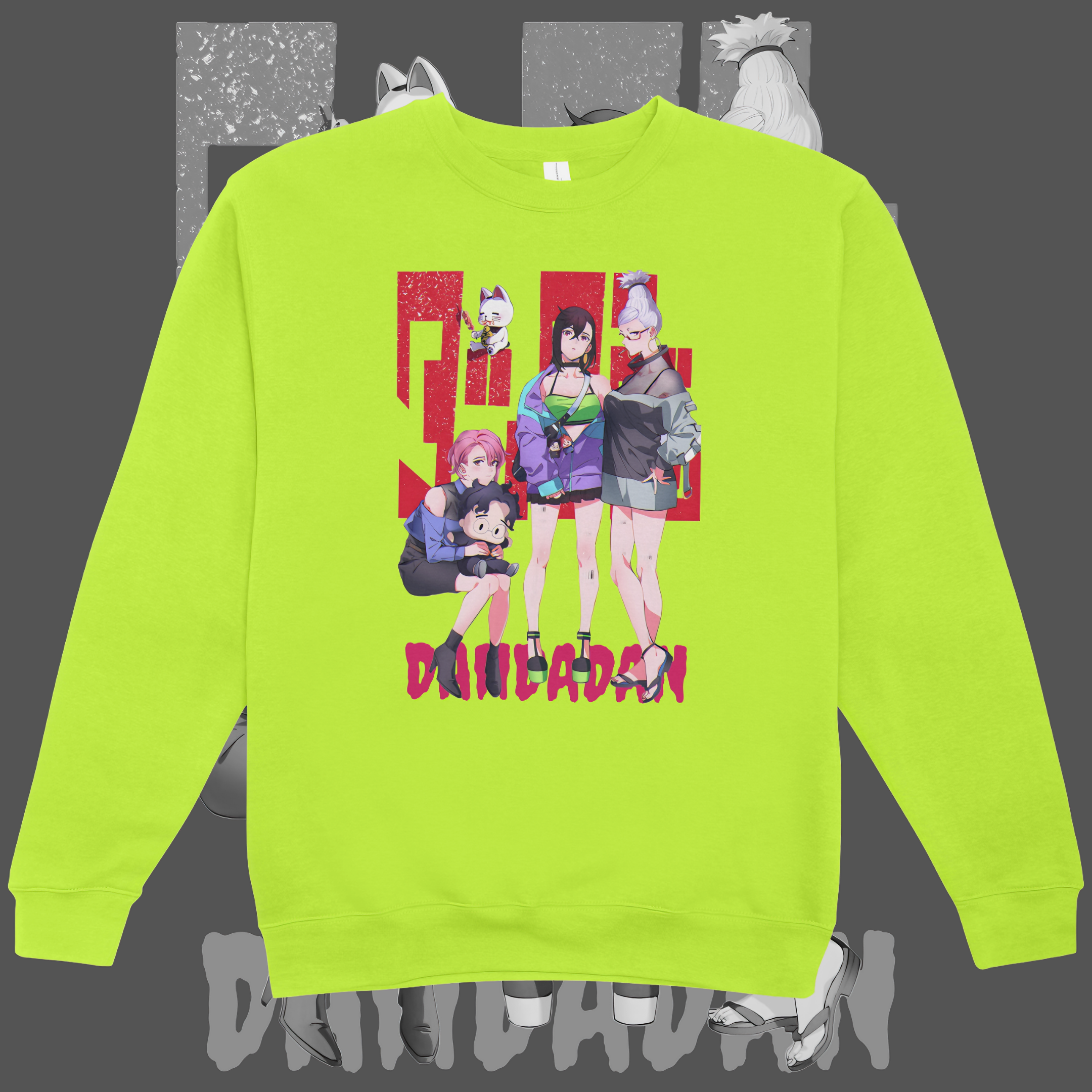 Nome do produto: Moletom Fechado Dandadan Aira-Momo-Seiko