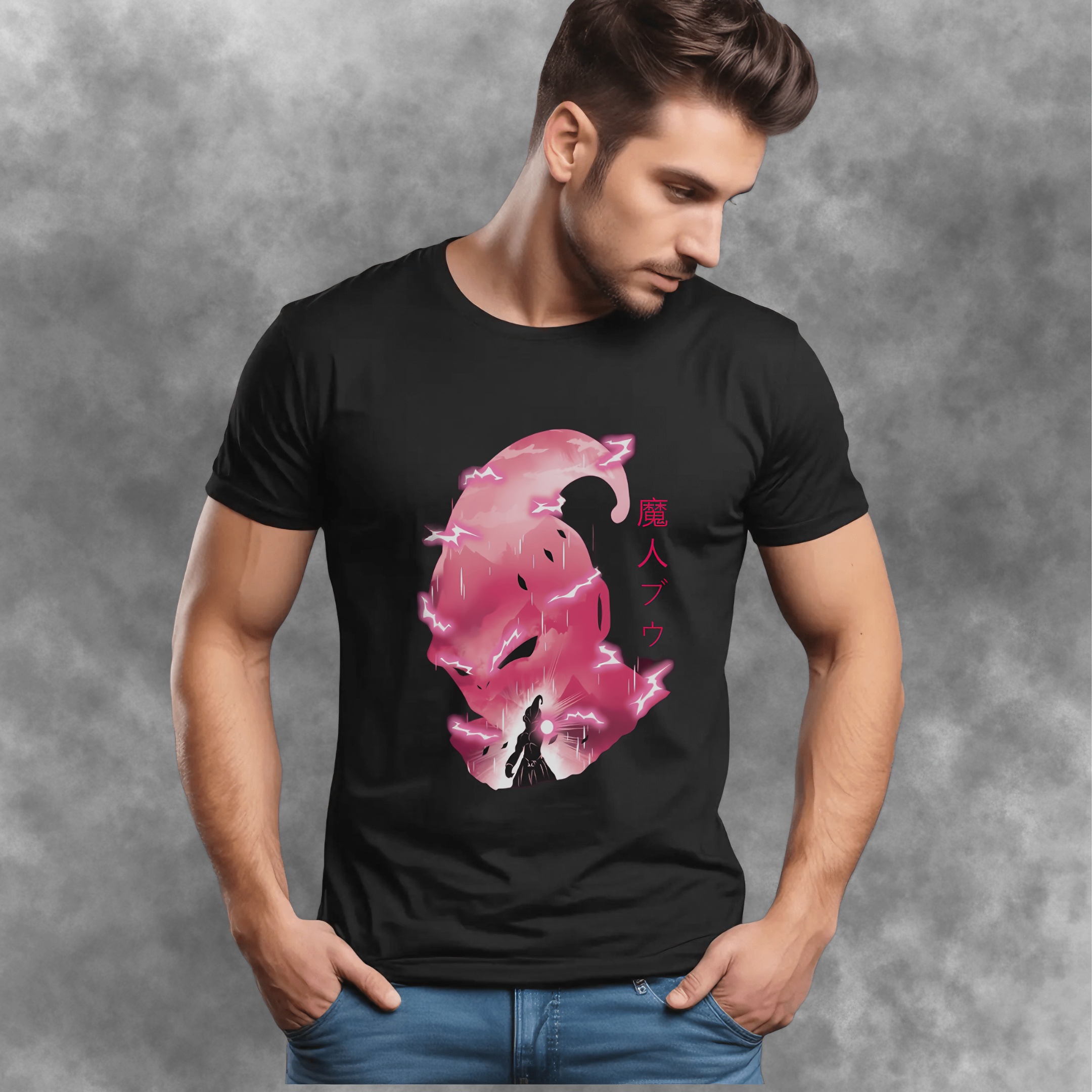 Nome do produto: T-shirt Premium Majin Boo DBZ