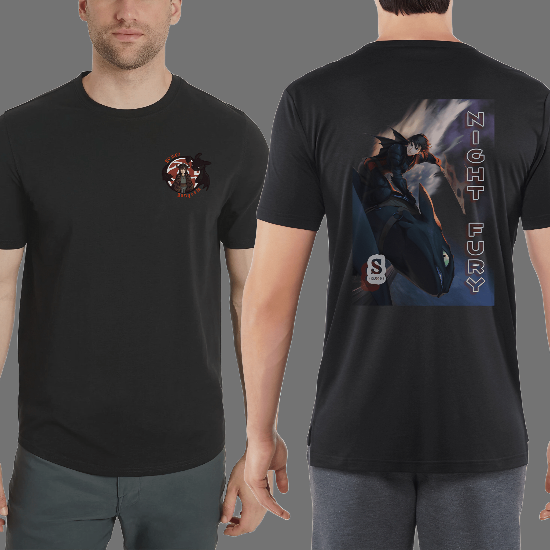 Nome do produto: T-shirt Premium Banguela & Soluço