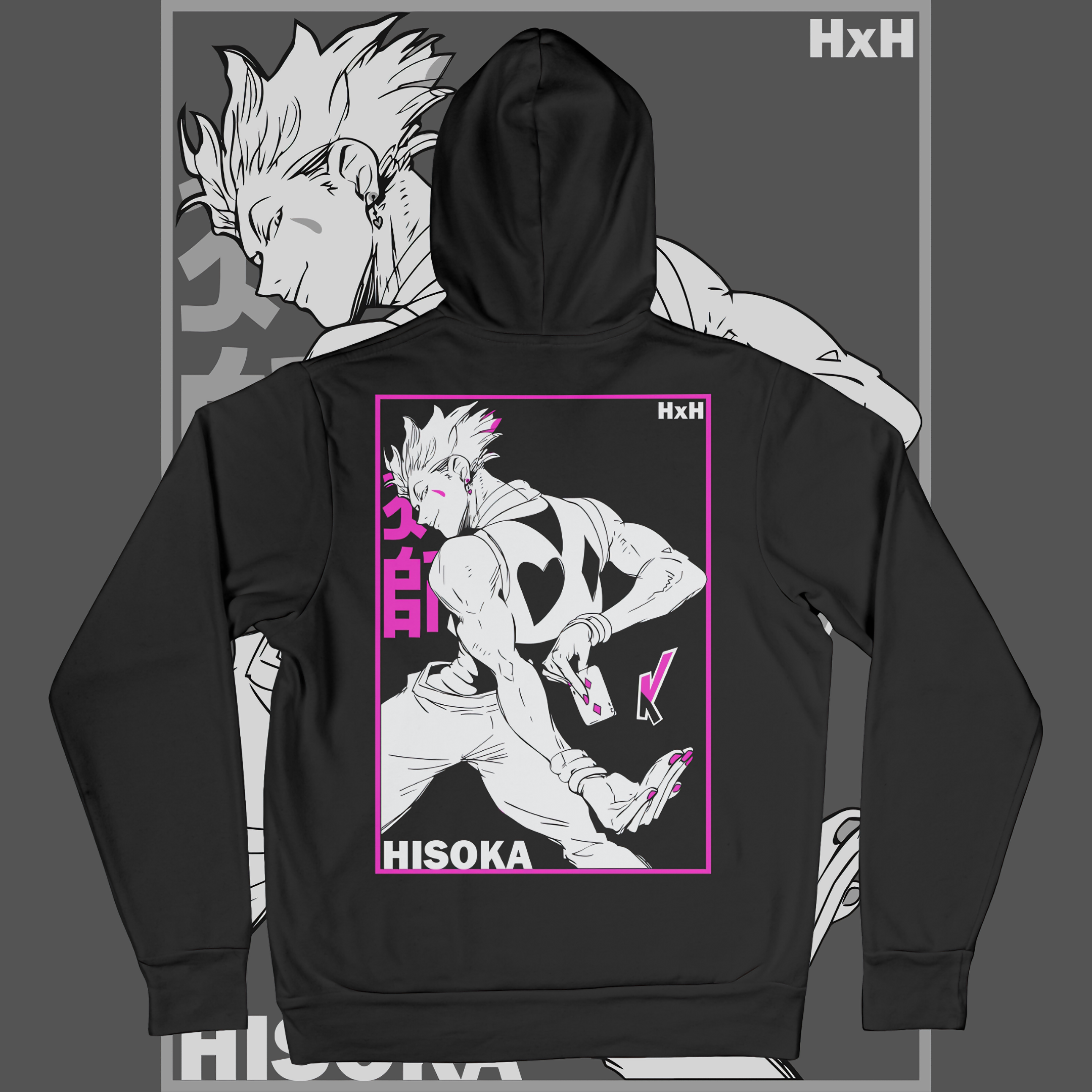 Nome do produto: Moletom Zíper HXH Hisoka