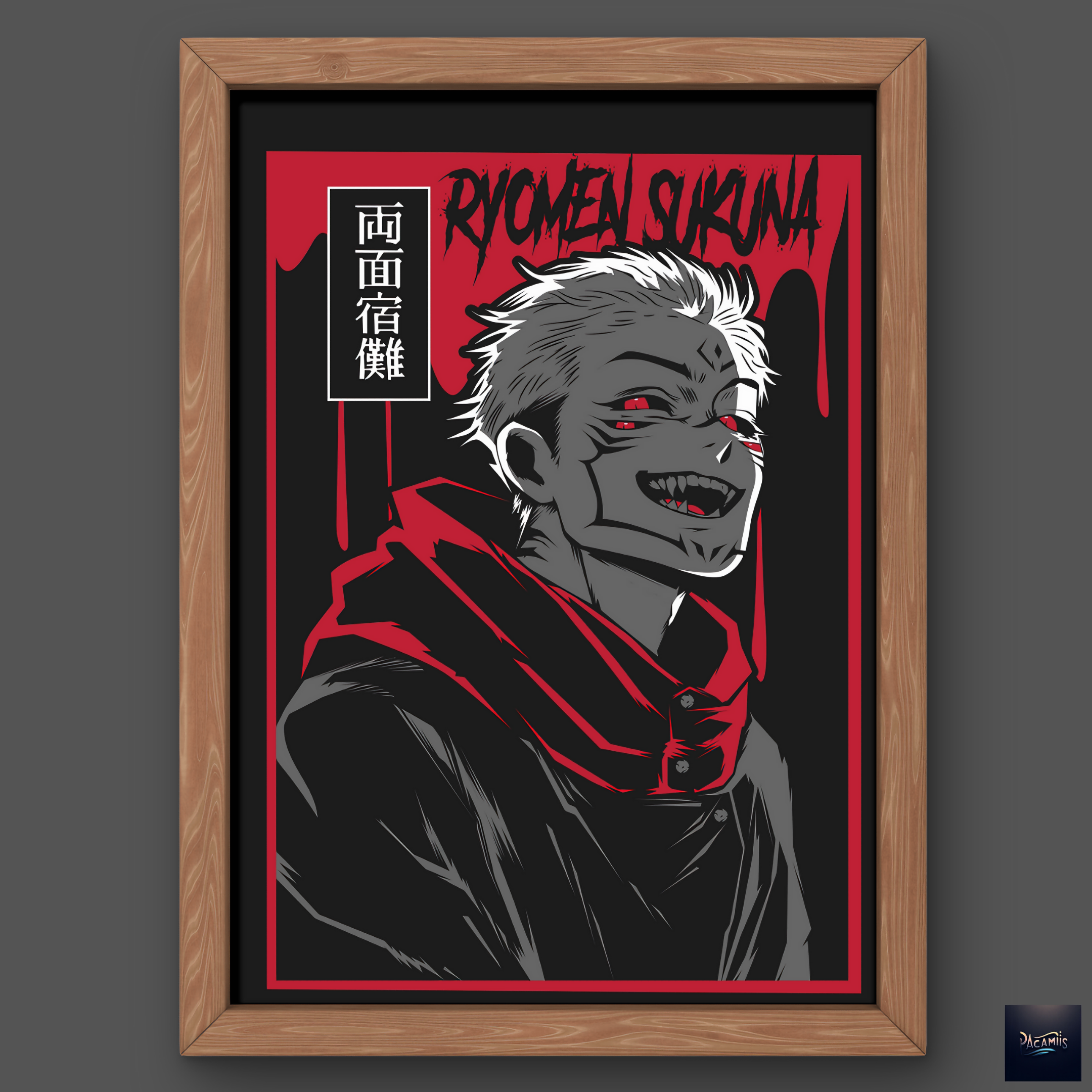 Nome do produto: Pôster Premium Ryomen Sukuna