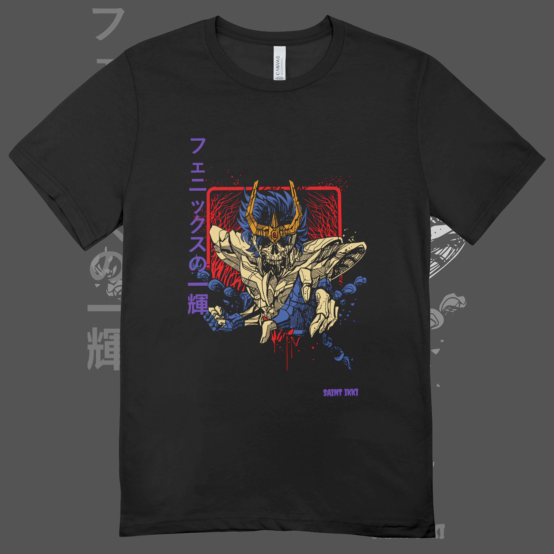 Nome do produto: T-shirt CDZ Ikki de Fênix Caveira