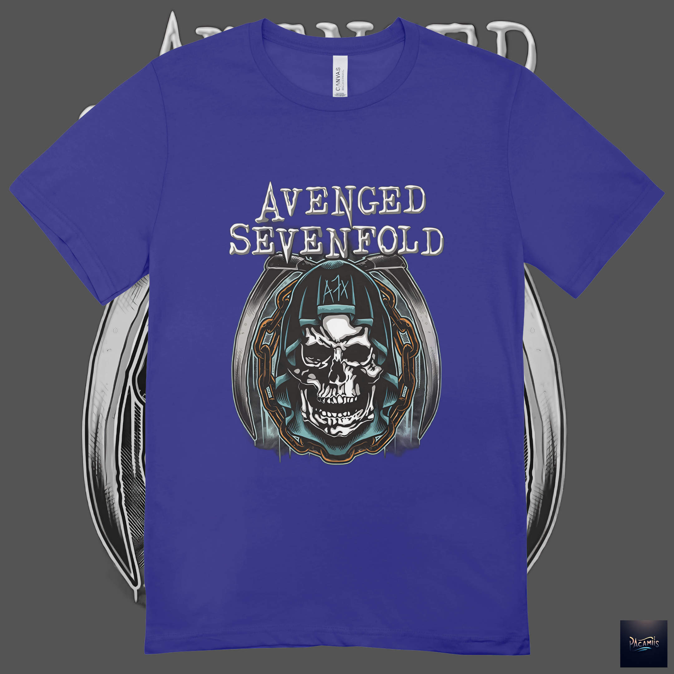 Nome do produto: T-shirt Unissex Avenged Sevenfold A7x