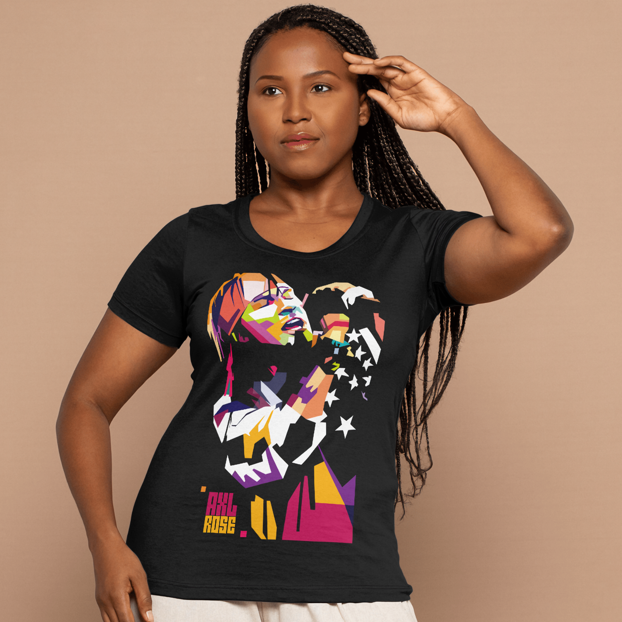 Nome do produto: T-shirt Feminino Axl Rose