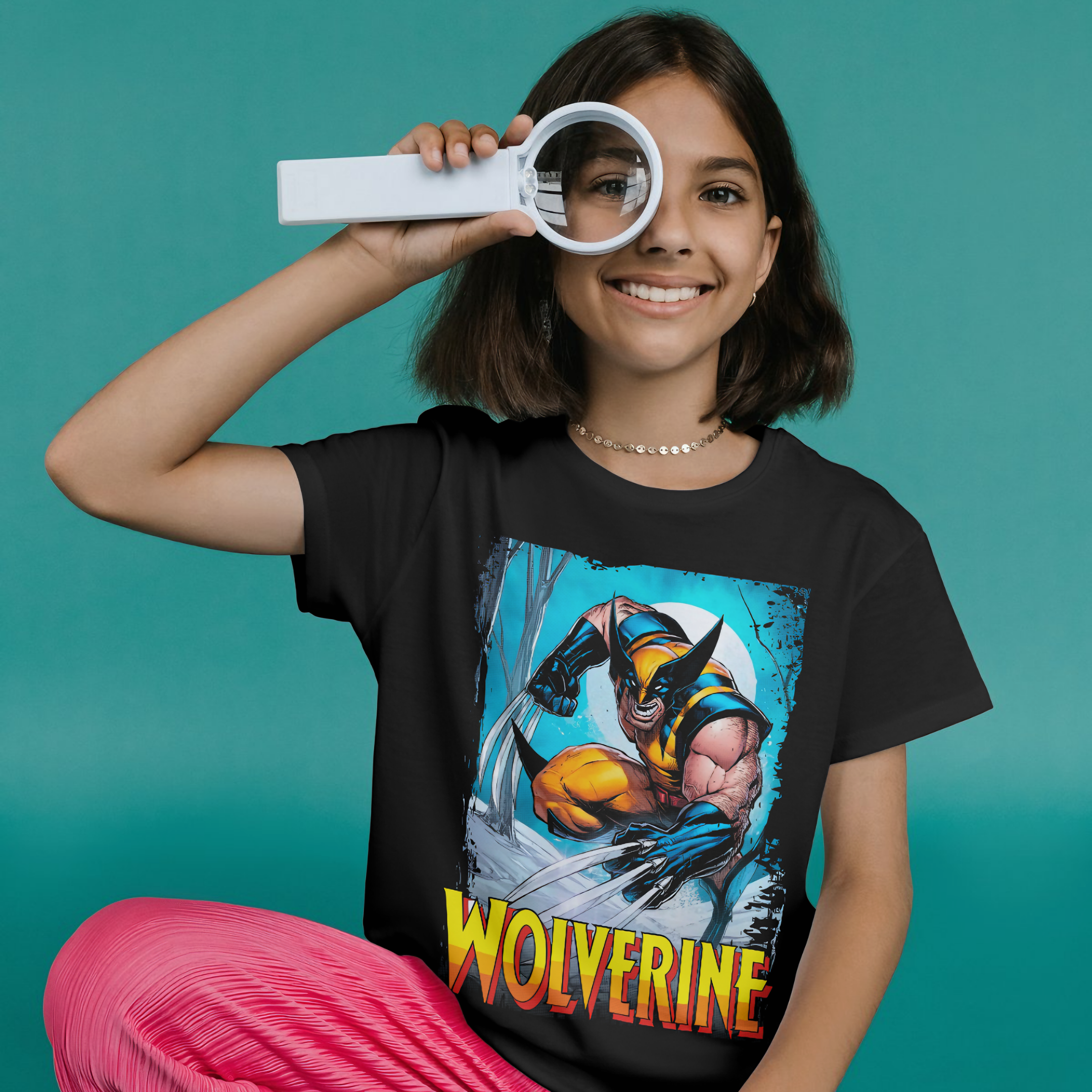 Nome do produto: T-shirt infantil X-men Wolverine