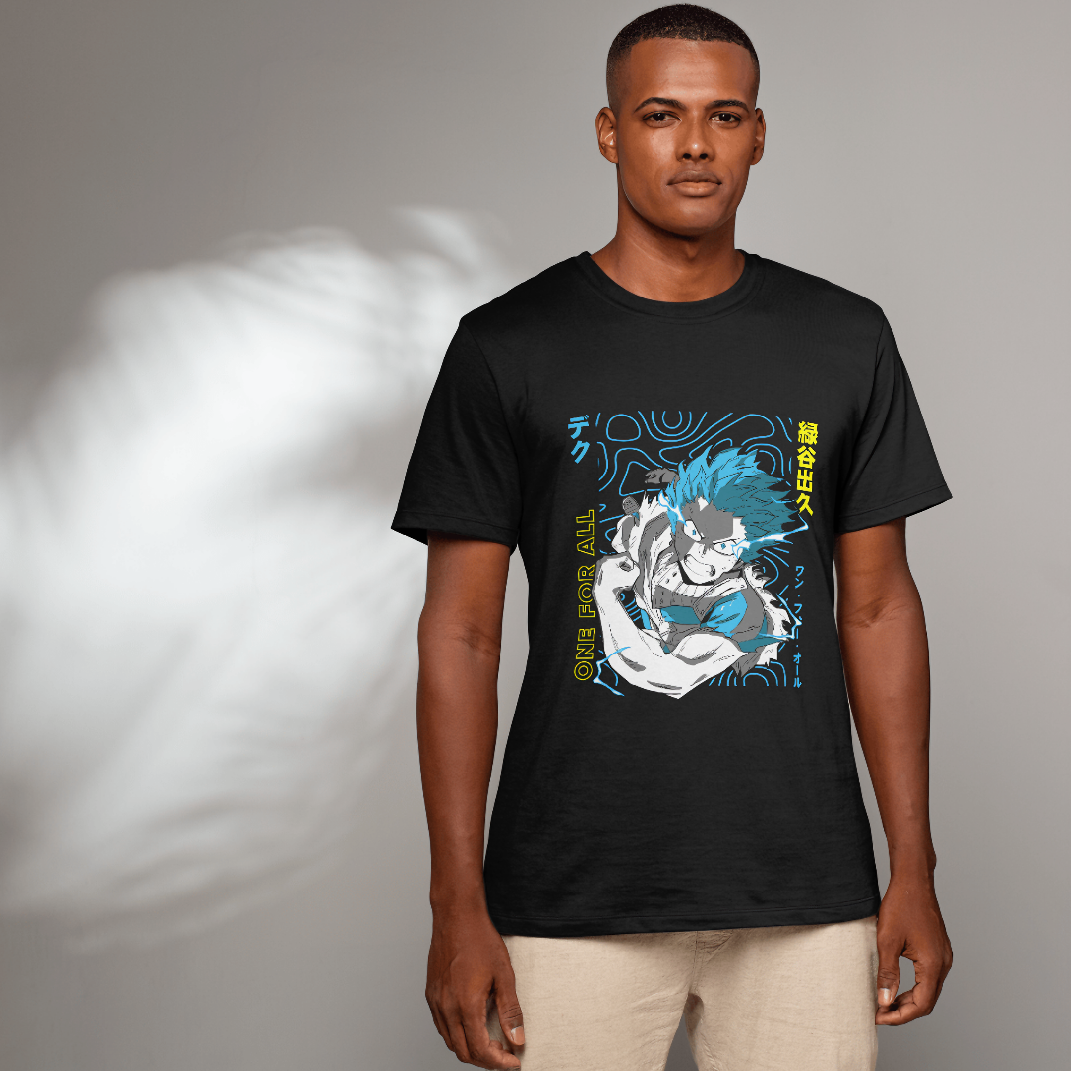 Nome do produto: T-shirt Premium My Hero One For All