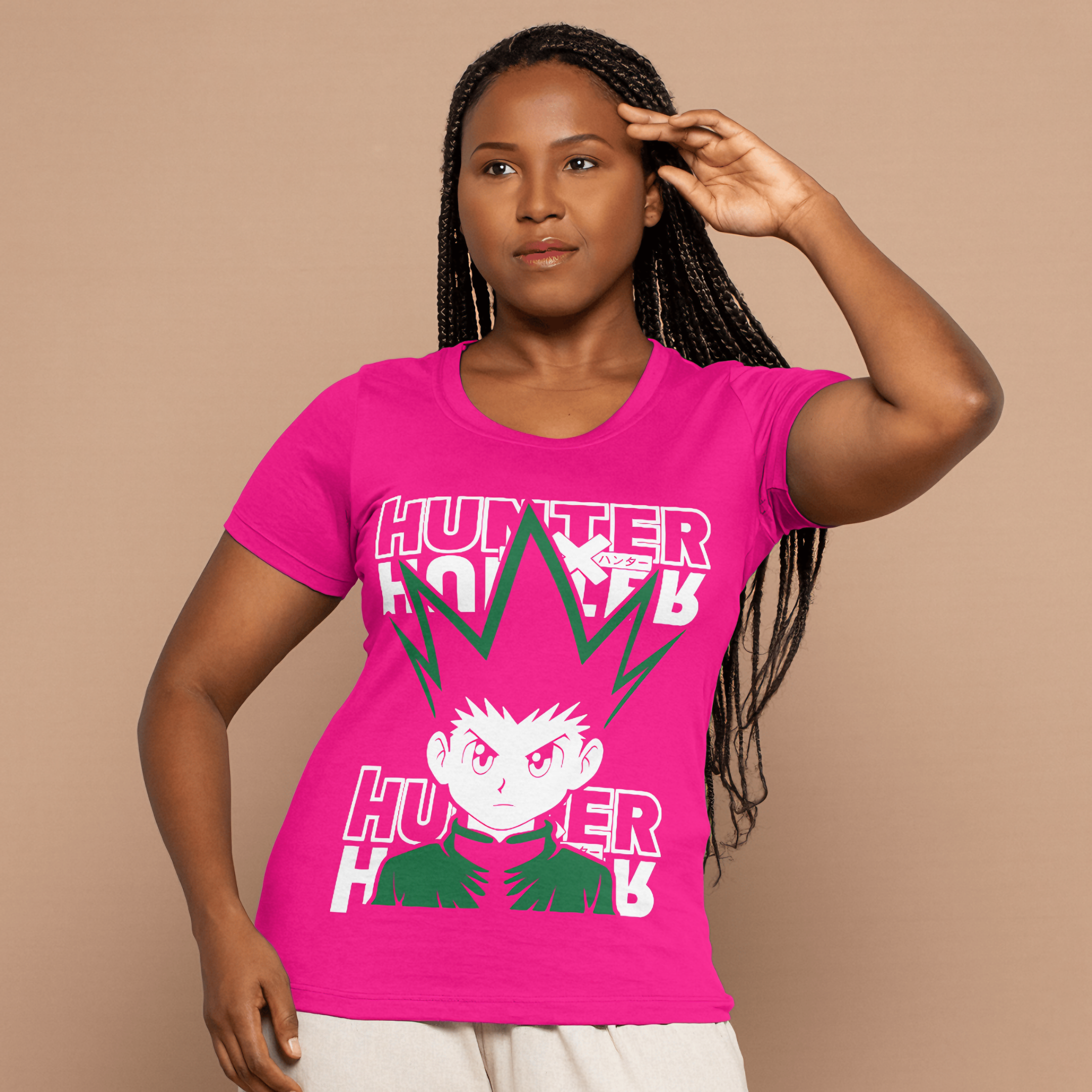 Nome do produto: T-shirt Feminino HXH Gon