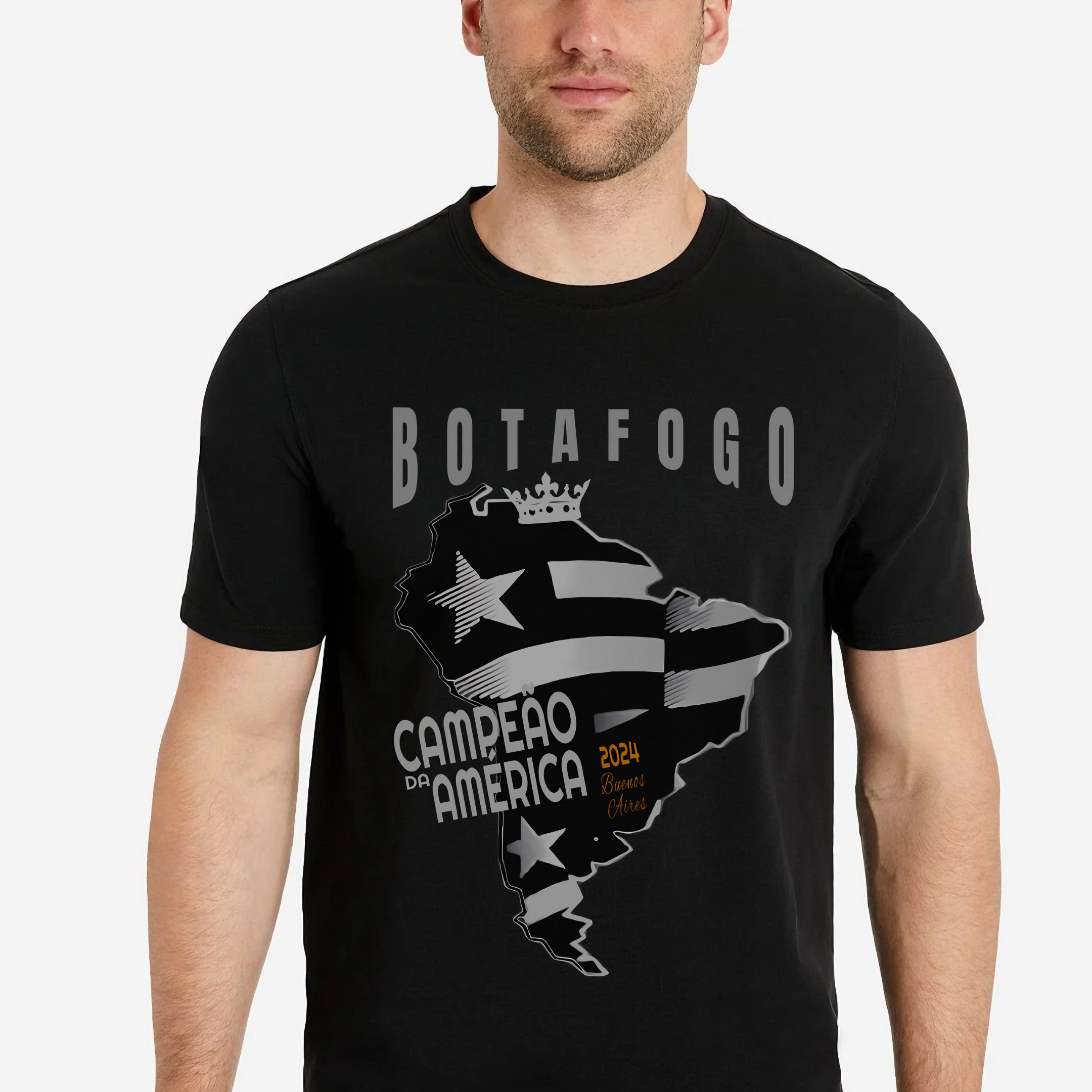 Nome do produto: T-shirt Botafogo Campeão da América