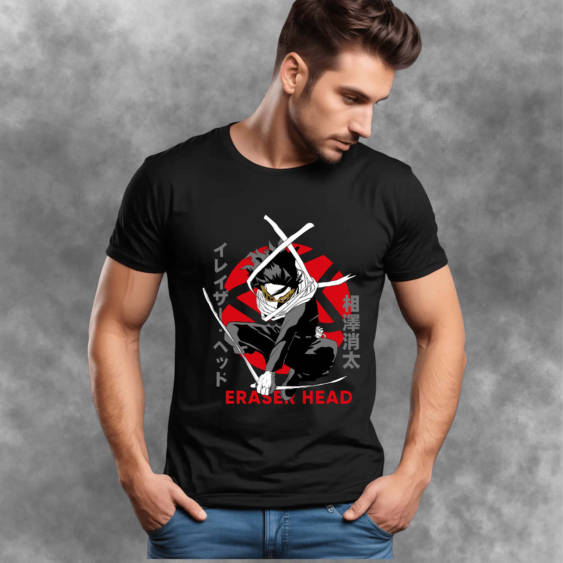 Nome do produto: T-shirt Premium My Hero Shota Aizawa