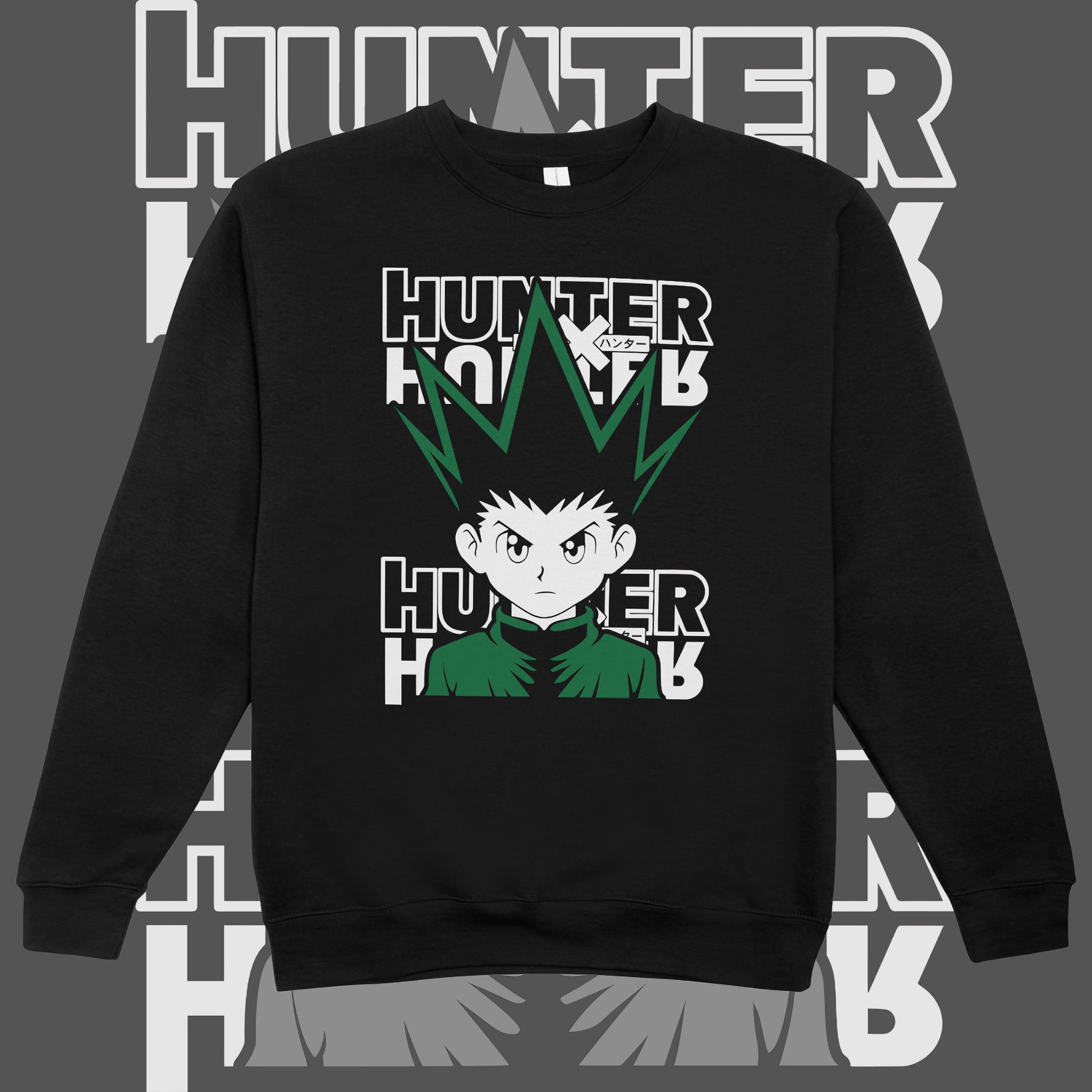 Nome do produto: Moletom Fechado HxH Gon