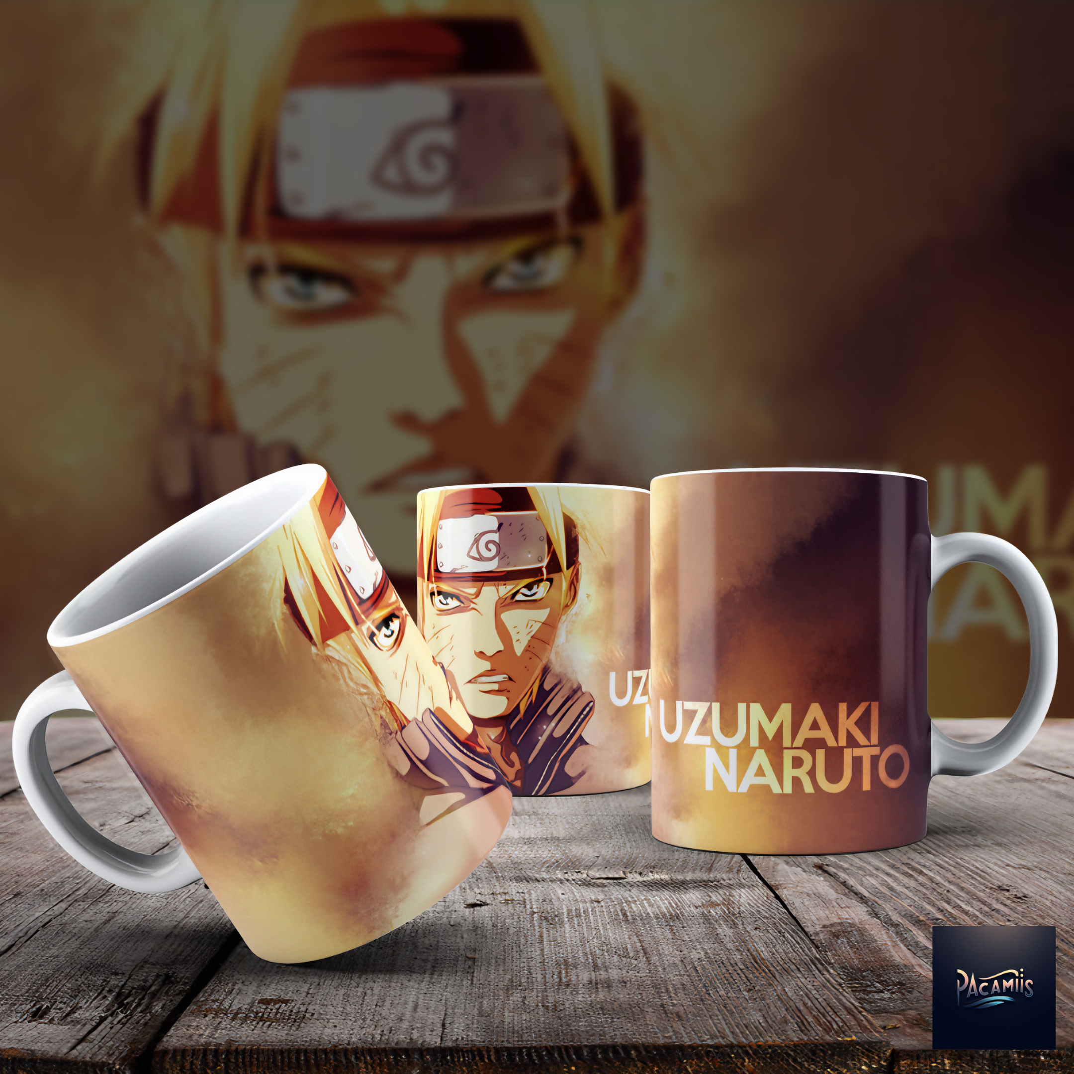 Nome do produto: Caneca Uzumaki Naruto