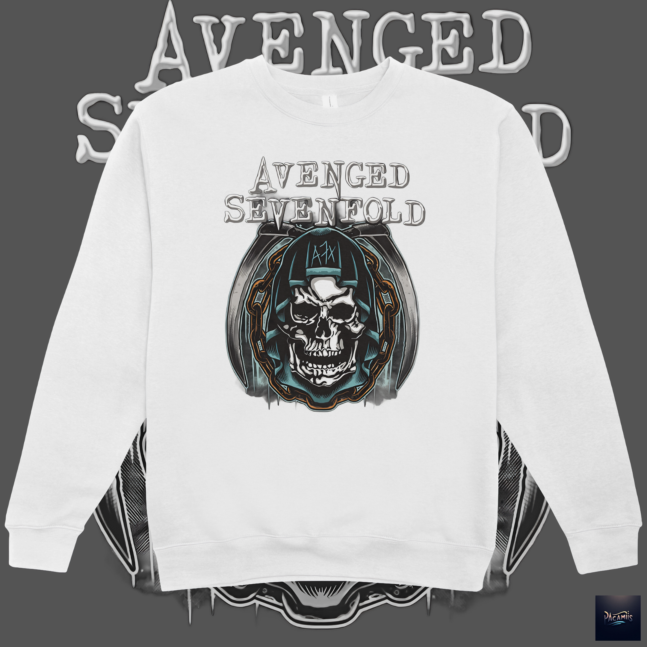 Nome do produto: Moletom Unissex Avenged Sevenfold