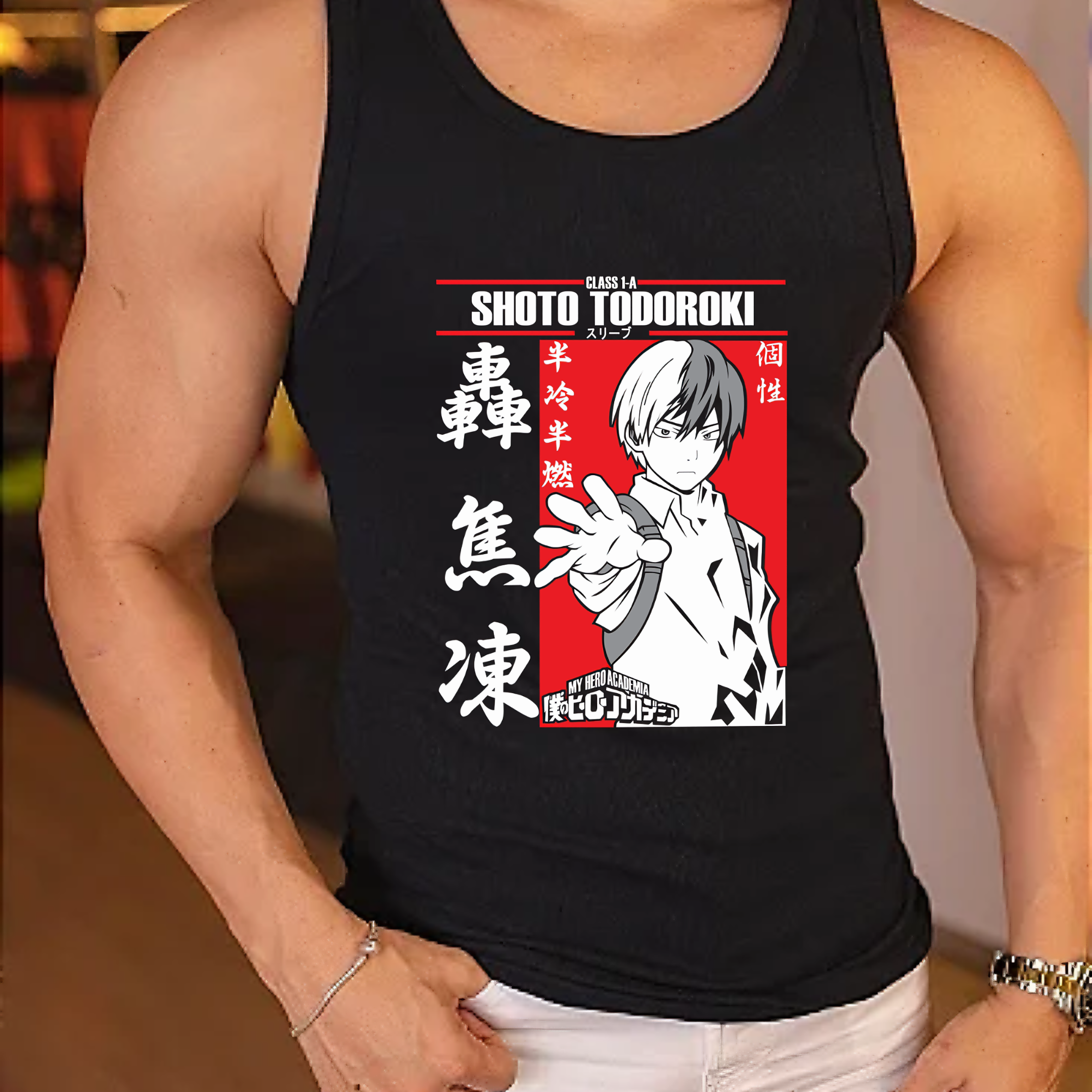 Nome do produto: Gym My Hero Shoto Todoroki