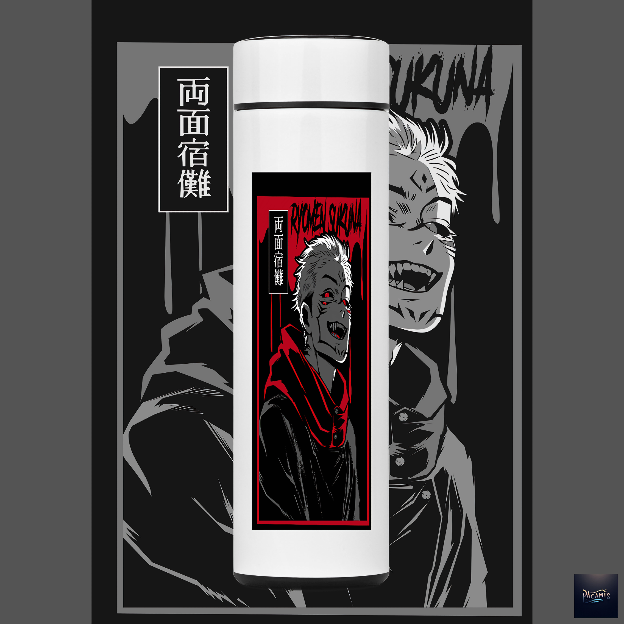 Nome do produto: Garrafa Térmica Ryomen Sukuna