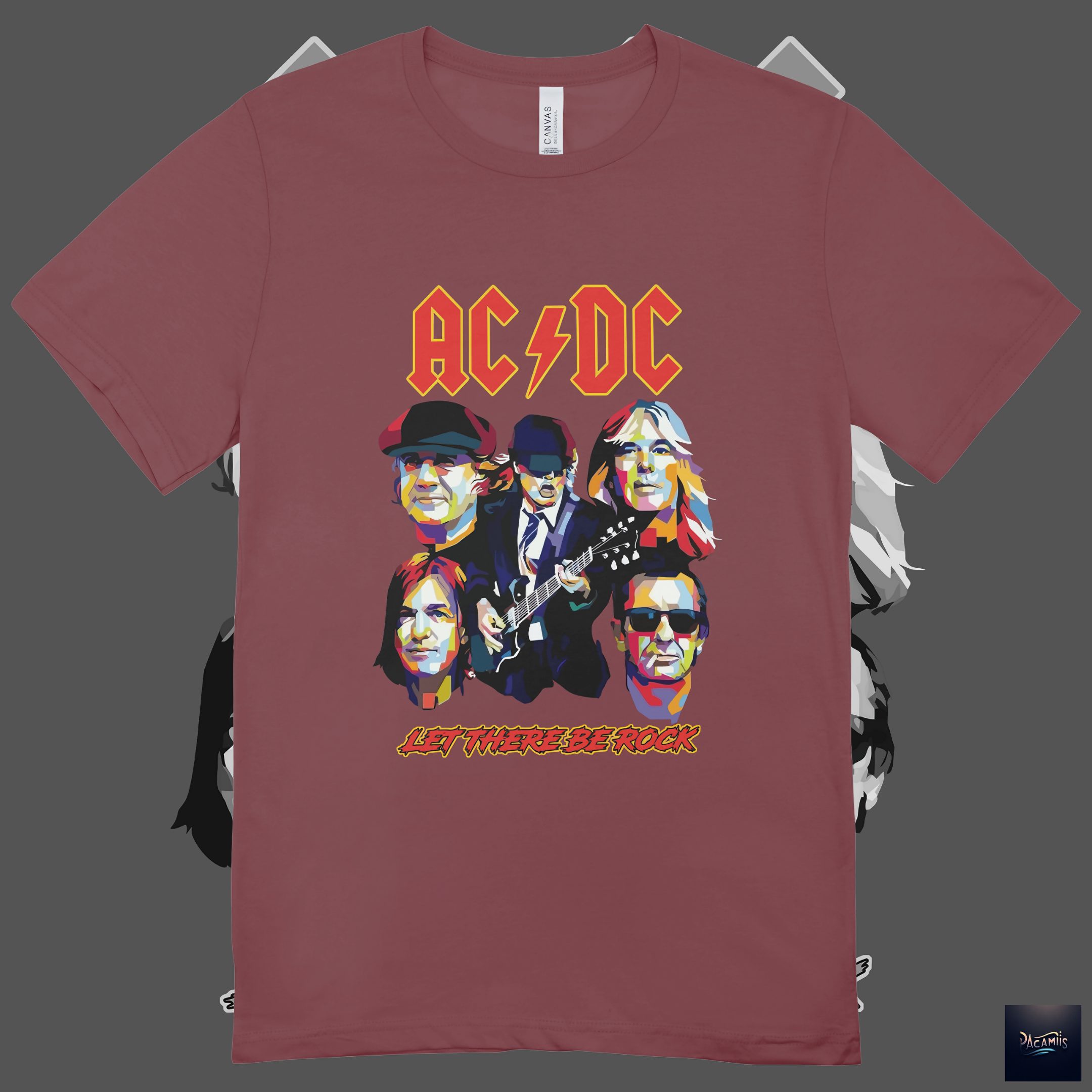 Nome do produto: T-shirt AC/DC Let There Be Rock