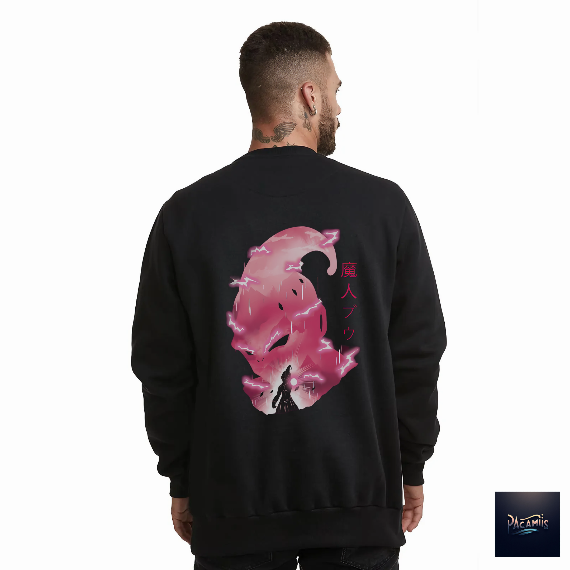 Nome do produto: Moletom Premium Fechado Majin Boo DBZ