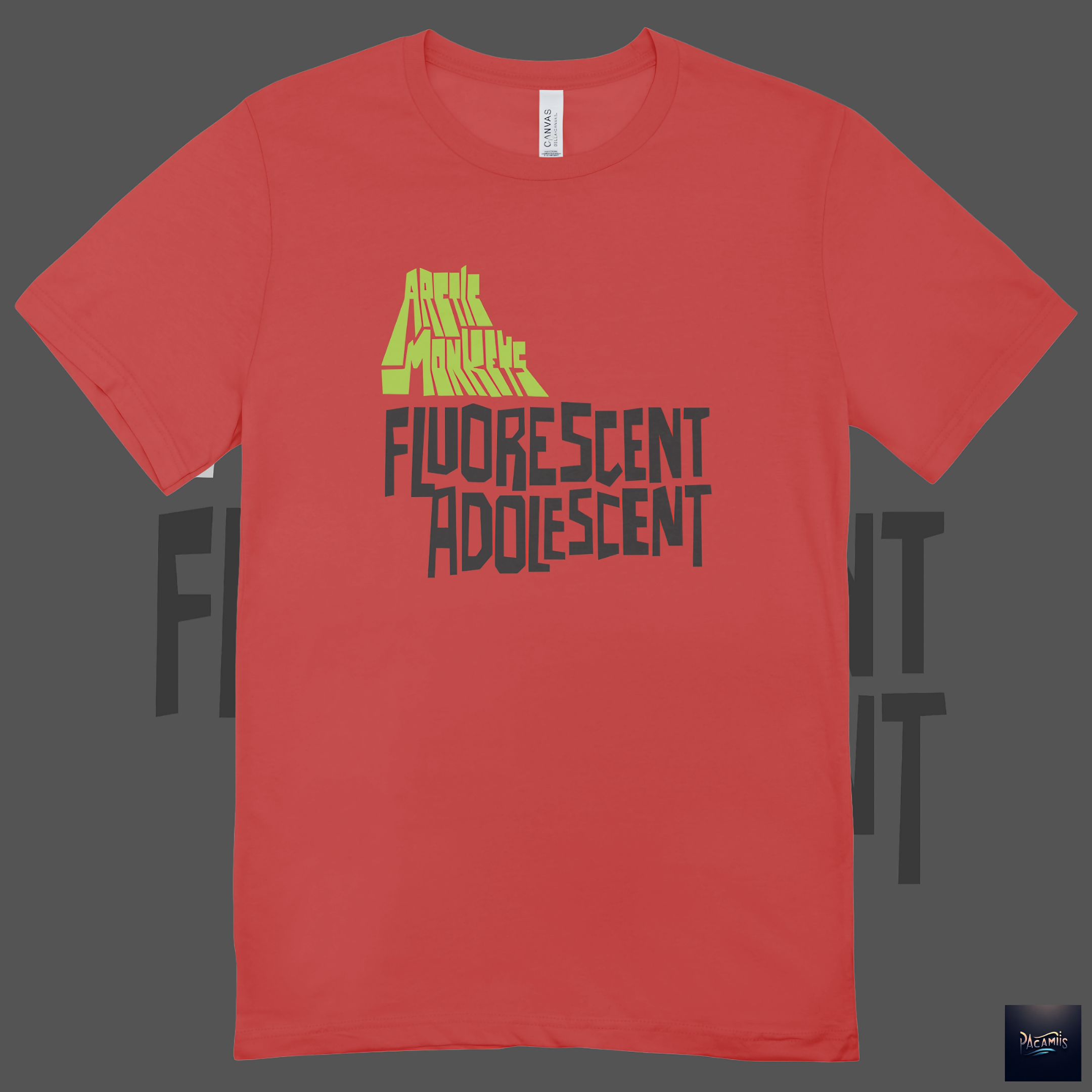 Nome do produto: T-shirt Unissex Artic Monkeys Fluorescent