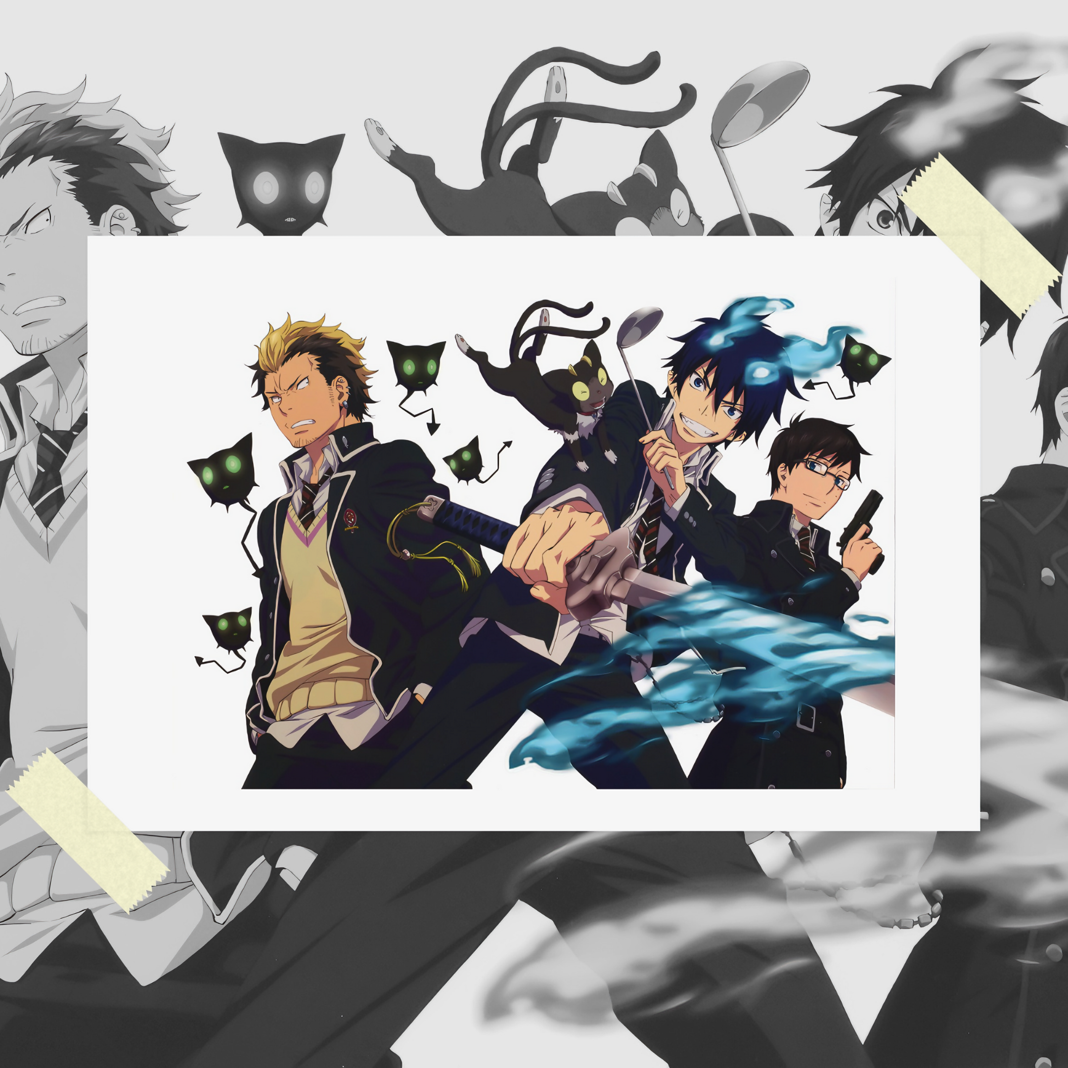 Nome do produto: Poster Blue Exorcist III