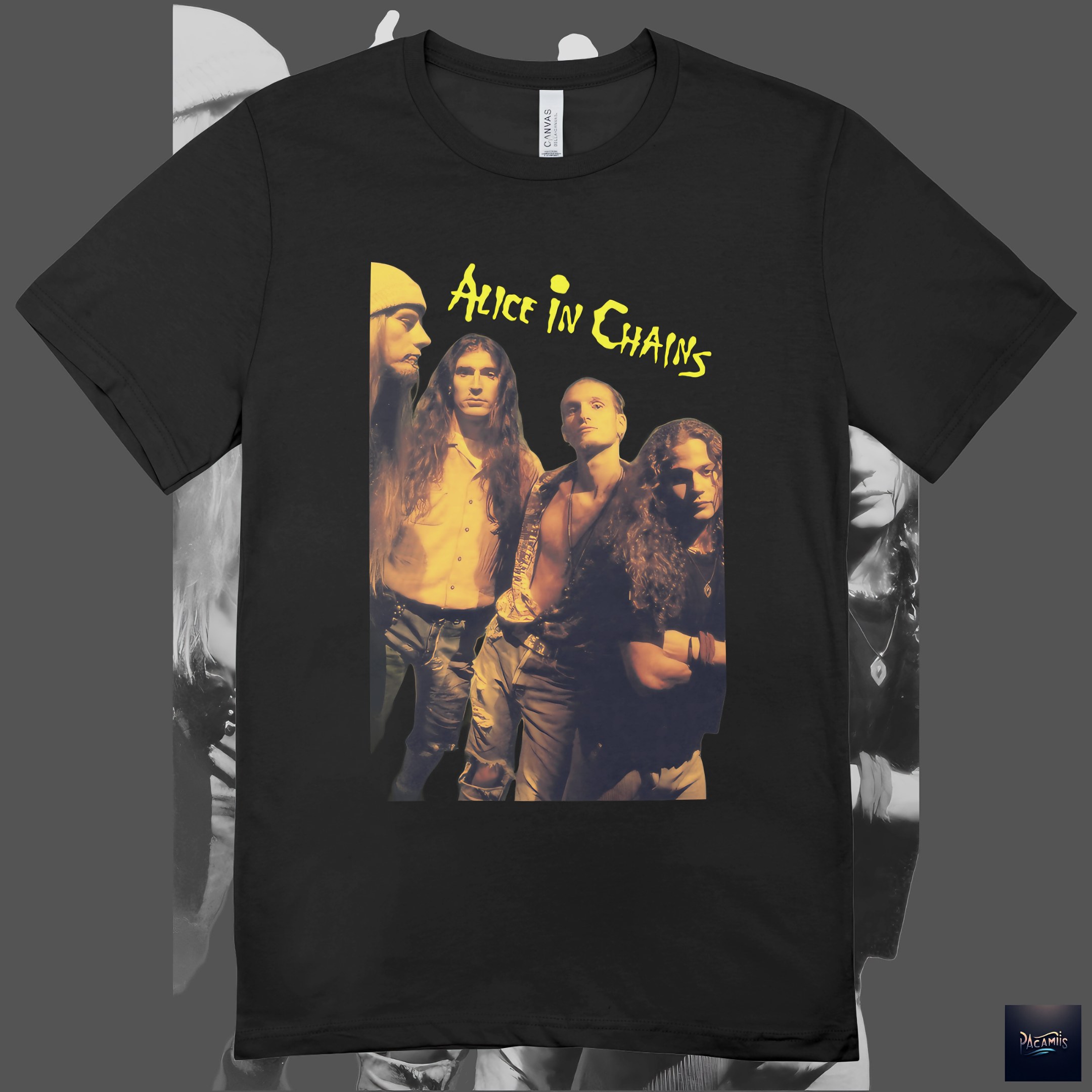 Nome do produto: T-shirt Unissex Alice in Chains Band