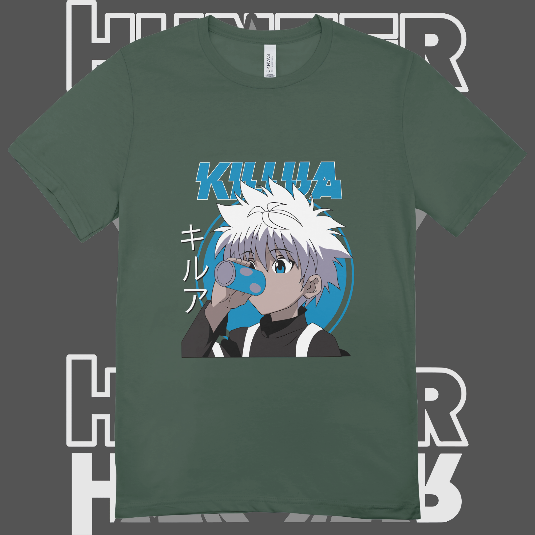 Nome do produto: T-shirt Unissex HunterxHunter Killua Zoldick