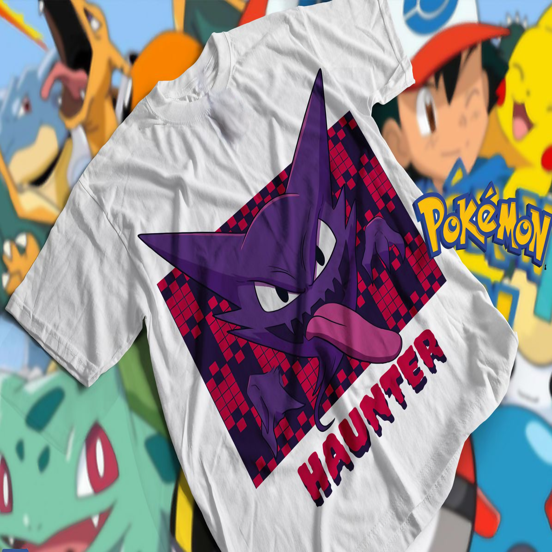 Nome do produto: T-shirt Premium Unissex Pokémon Haunter