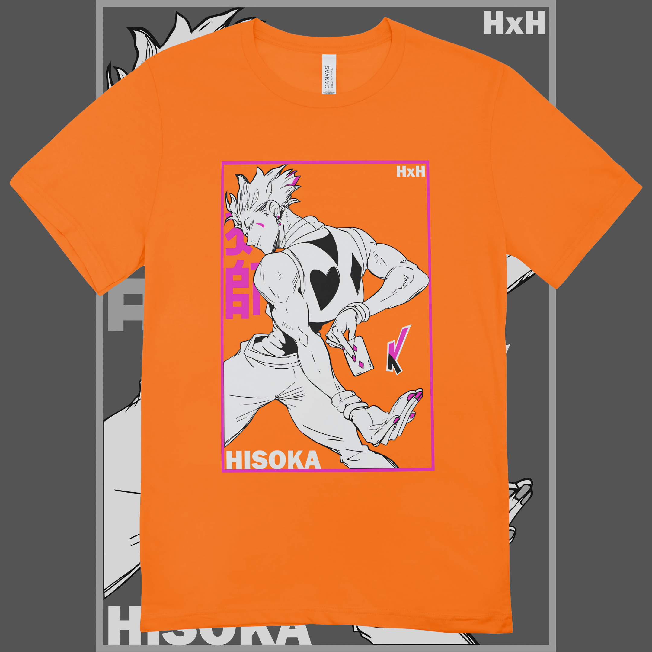 Nome do produto: T-shirt Unissex HXH Hisoka