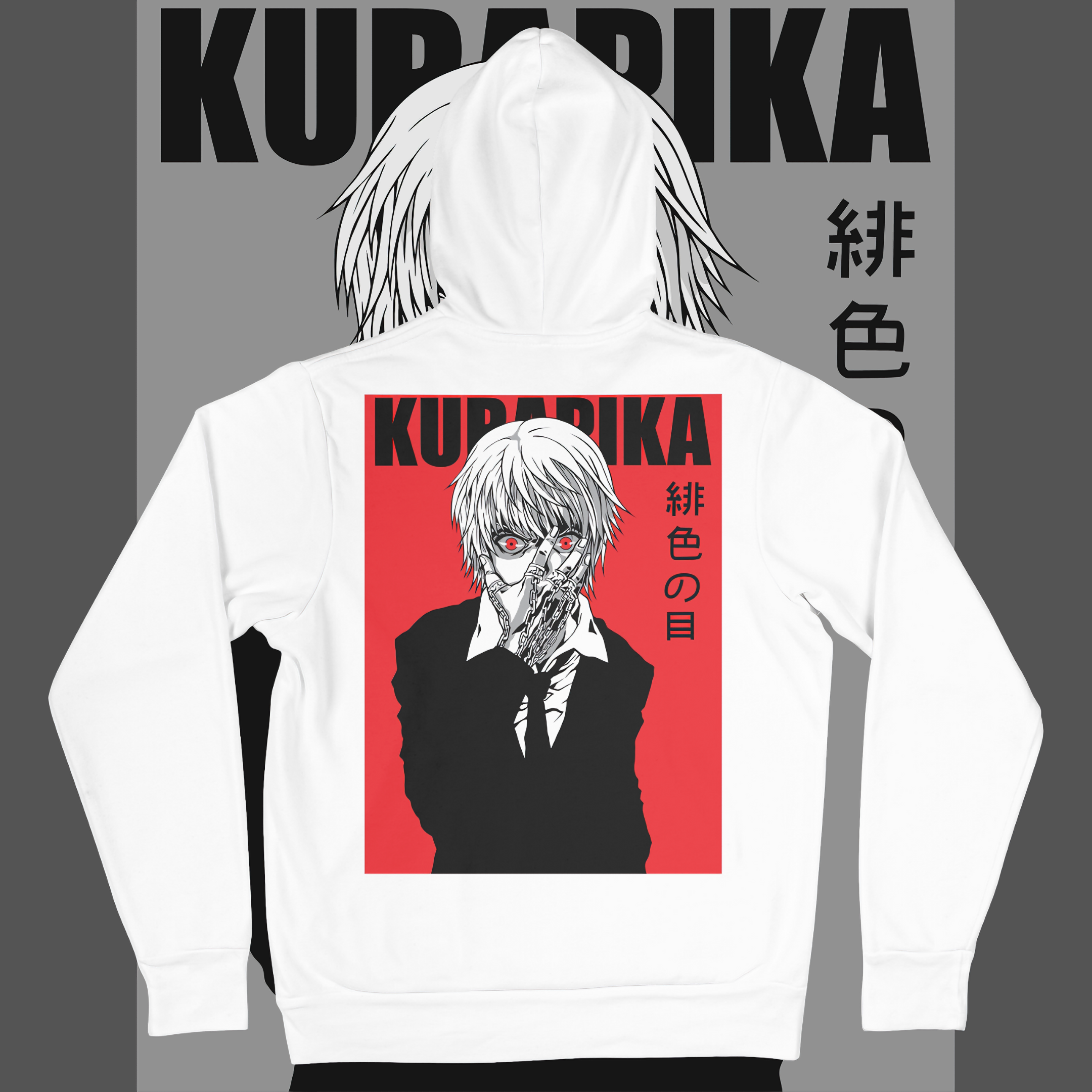 Nome do produto: Moletom Zíper HXH Kurapika