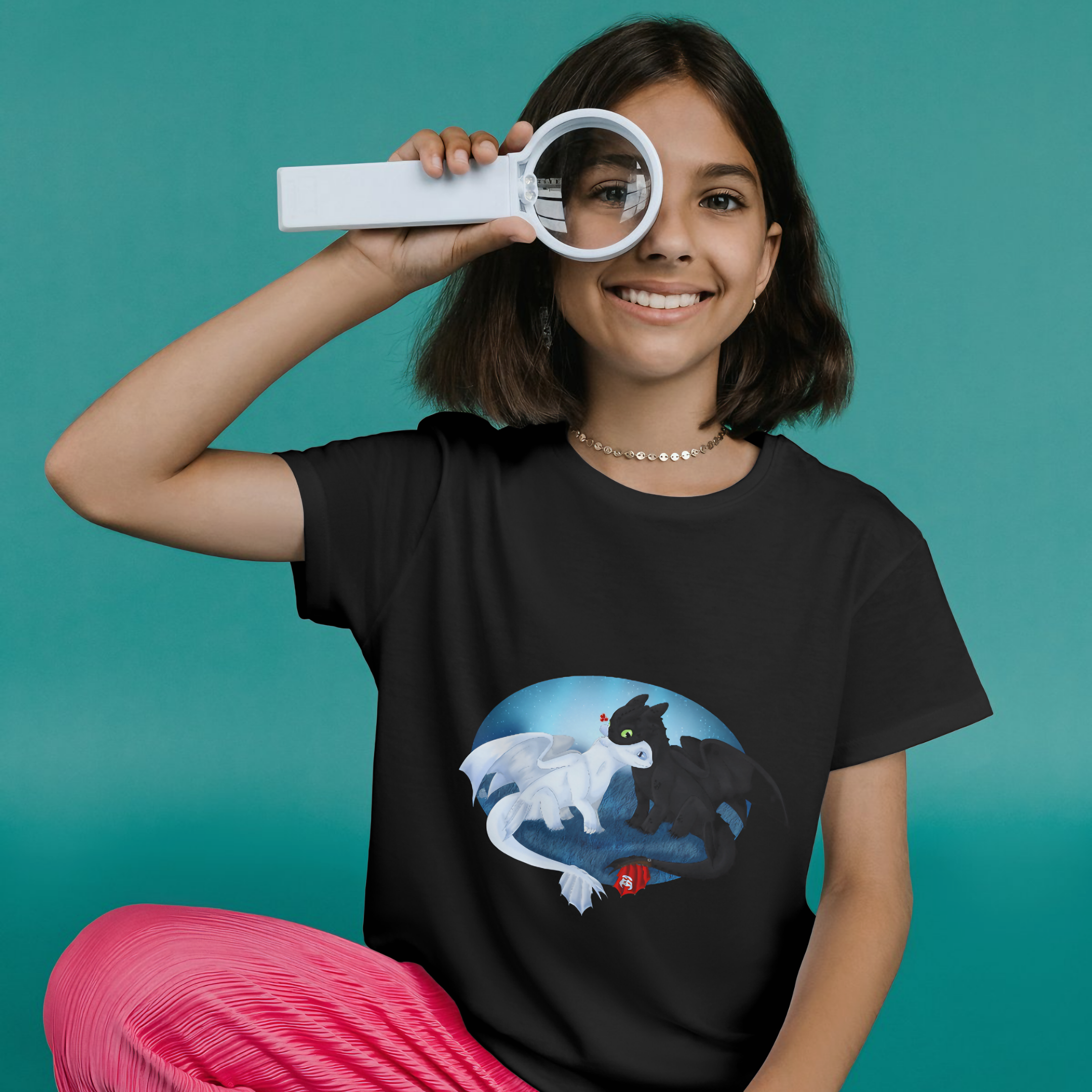Nome do produto: T-shirt Infantil Fúria da Luz e Fúria da noite