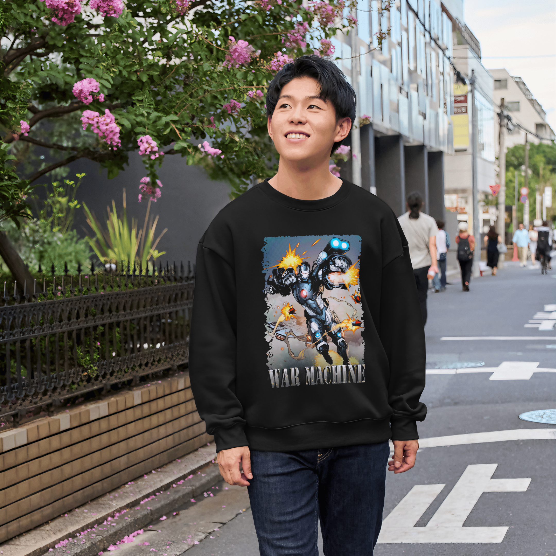 Nome do produto: Moletom Fechado Máquina de Combate