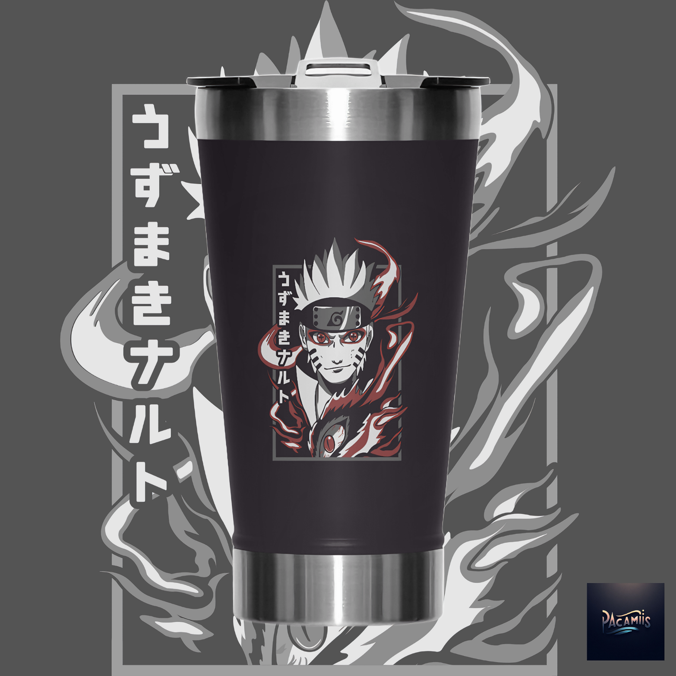 Nome do produto: Copo Térmico Uzumaki Naruto