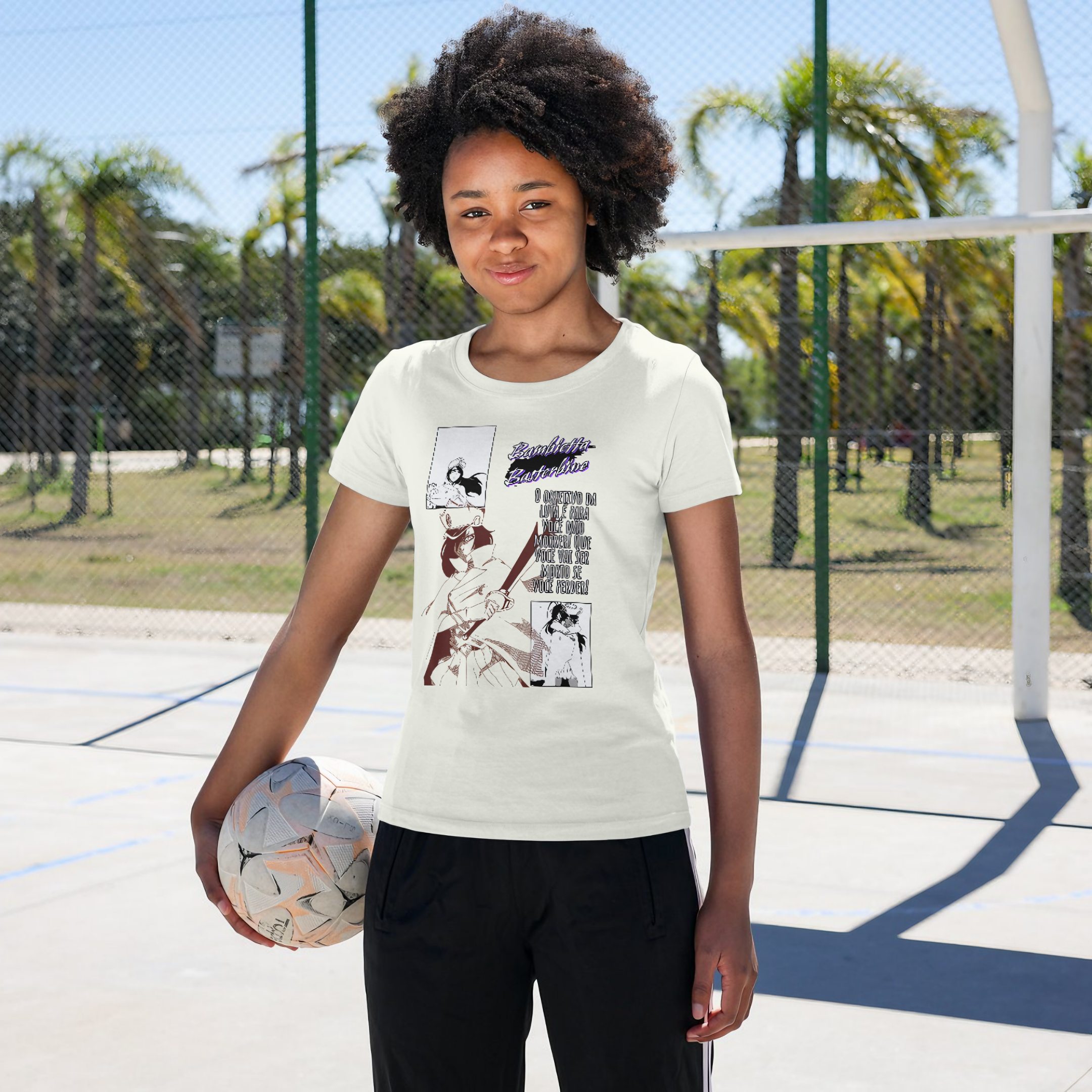 Nome do produto: T-shirt Premium Bleach Bambietta Basterbine