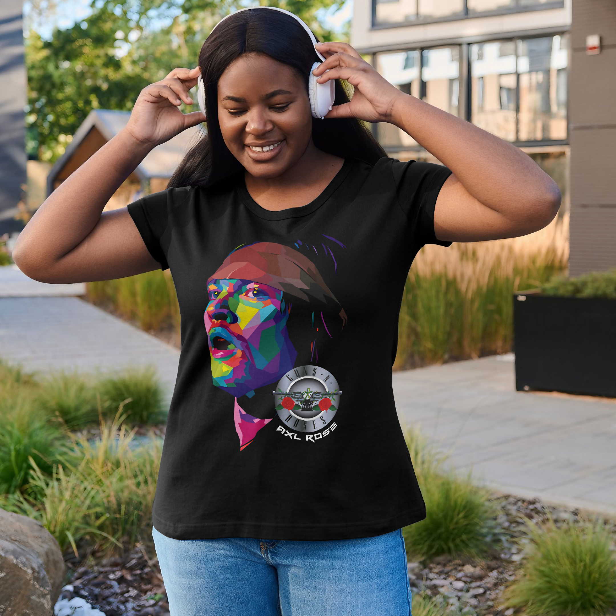 Nome do produto: T-shirt Feminino Axl Rose II