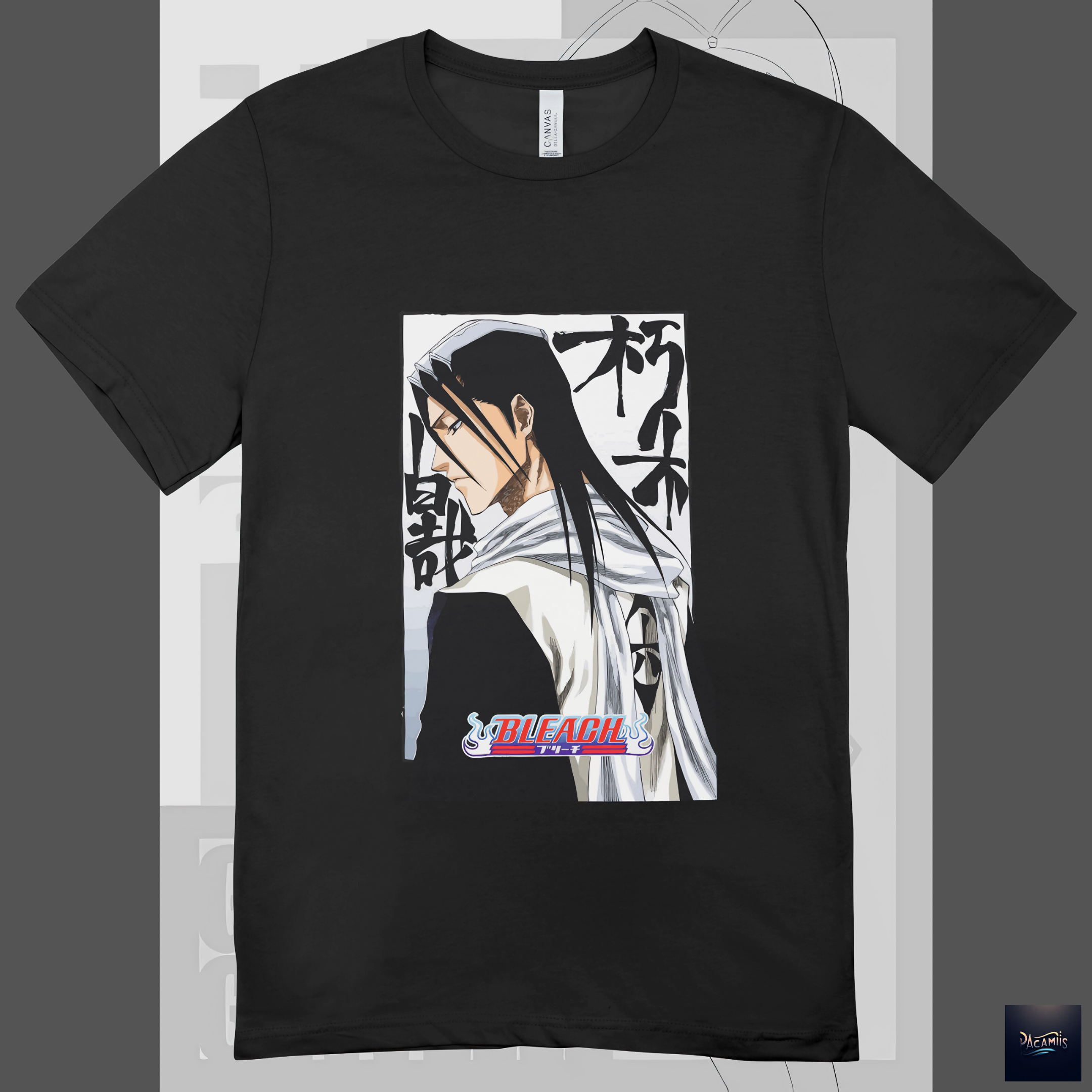 Nome do produto: T-shirt Premium Bleach Byakuya Kuchiki