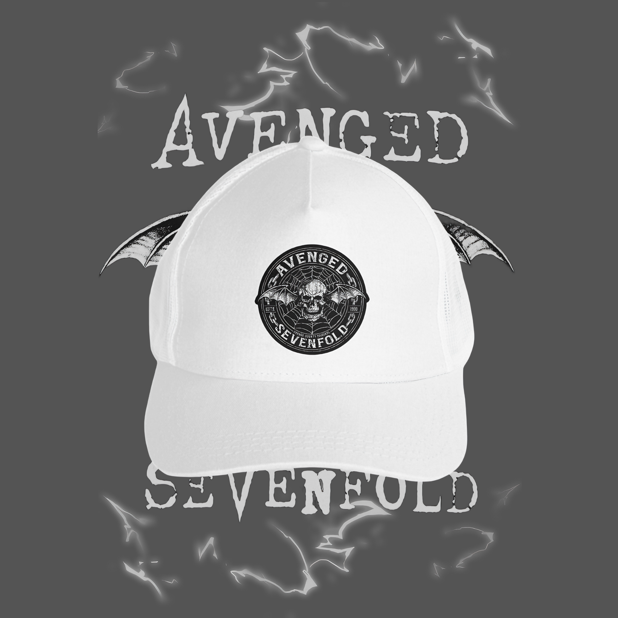 Nome do produto: Boné Americano Avenged Sevenfold