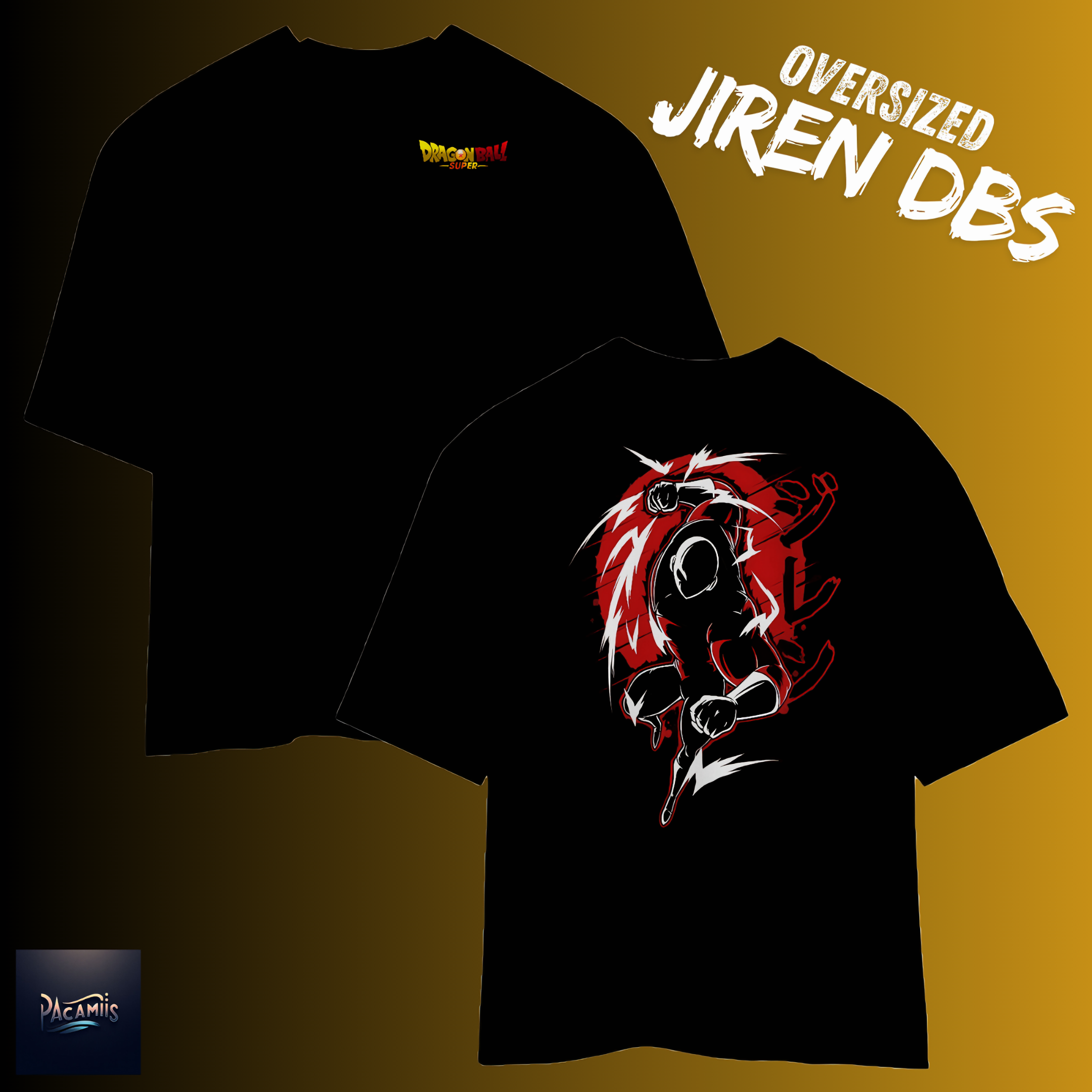 Nome do produto: T-shirt Oversized Jiren DBS