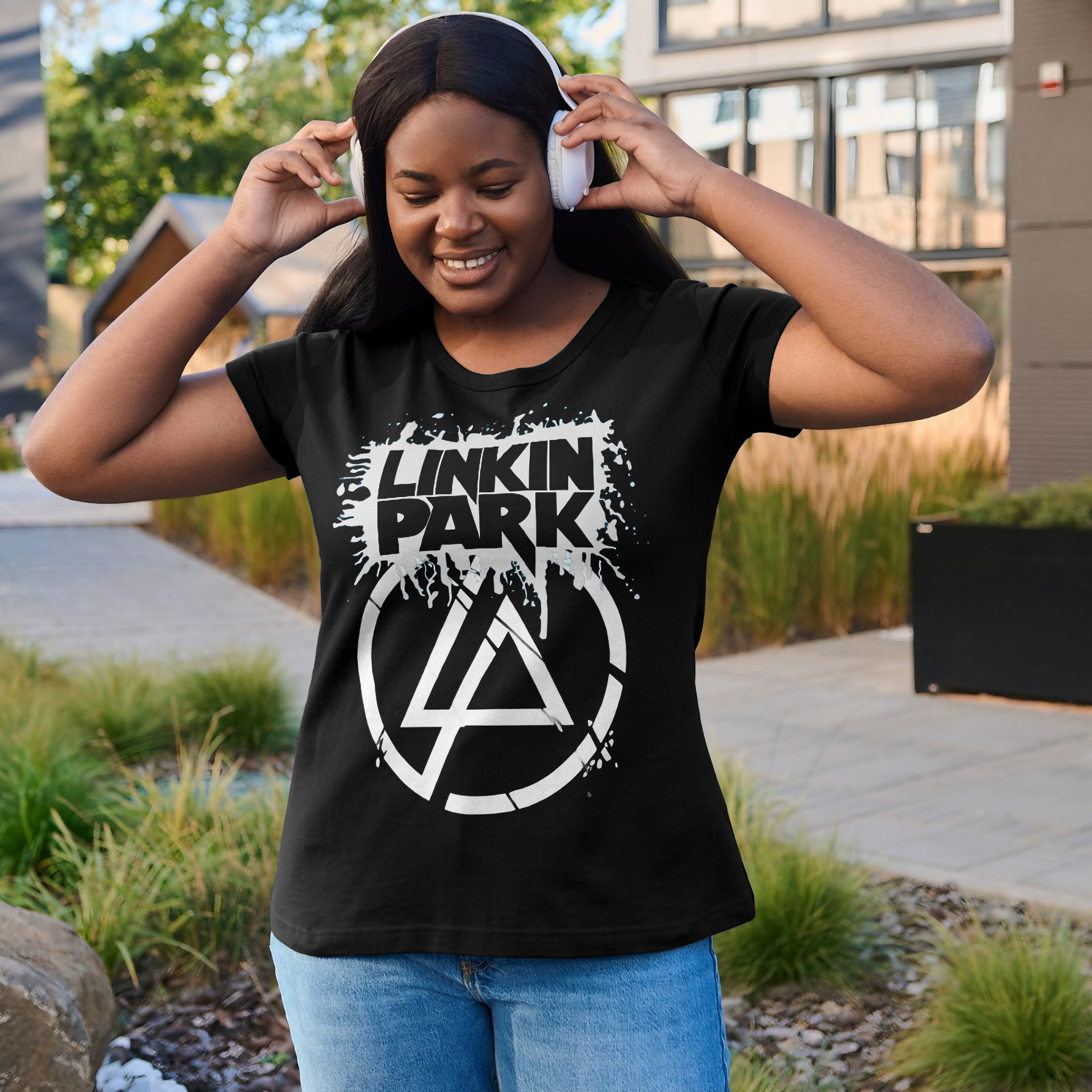 Nome do produto: T-shirt Feminino Linkin Park
