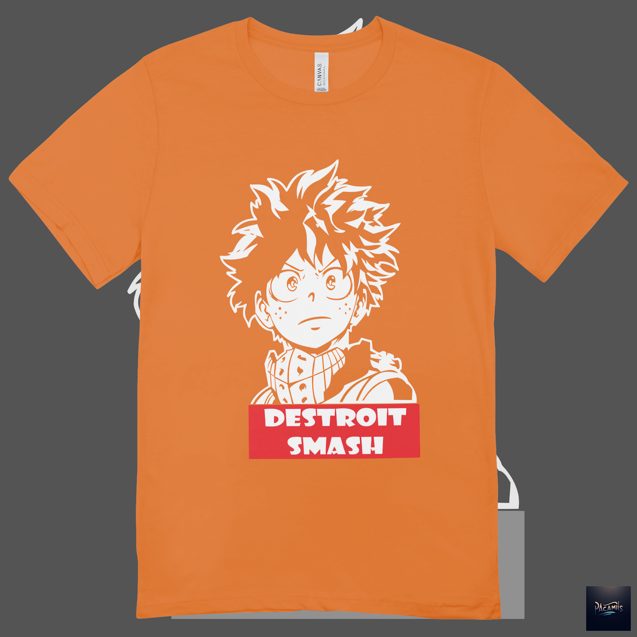 Nome do produto: T-shirt Premium My Hero Destroit Smash
