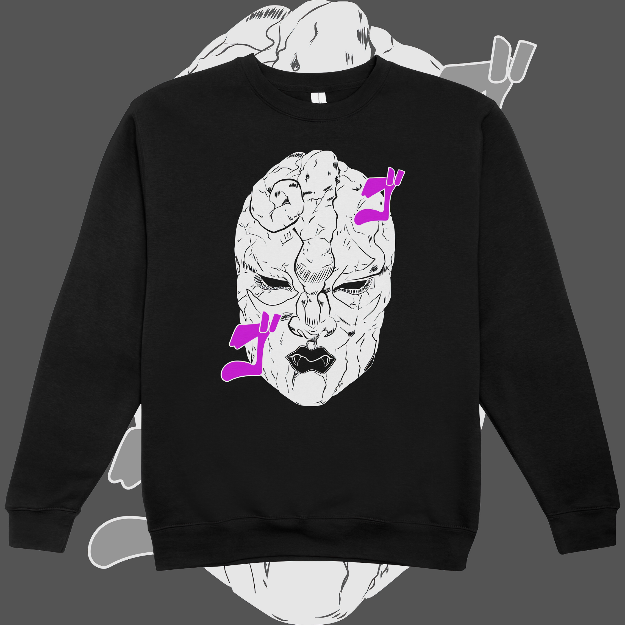 Nome do produto: Moletom Fechado JoJo\'s Bizarre Adventure Stone Mask